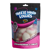 Heebie Jeebies Freeze Dried Lollies - Strawberries And Cream