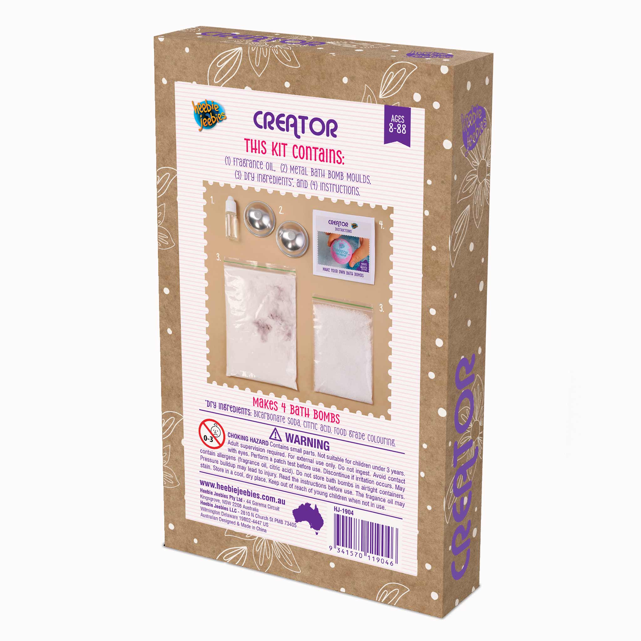 Creator Craft Kit - Bath Bomb Unicorn Fizz