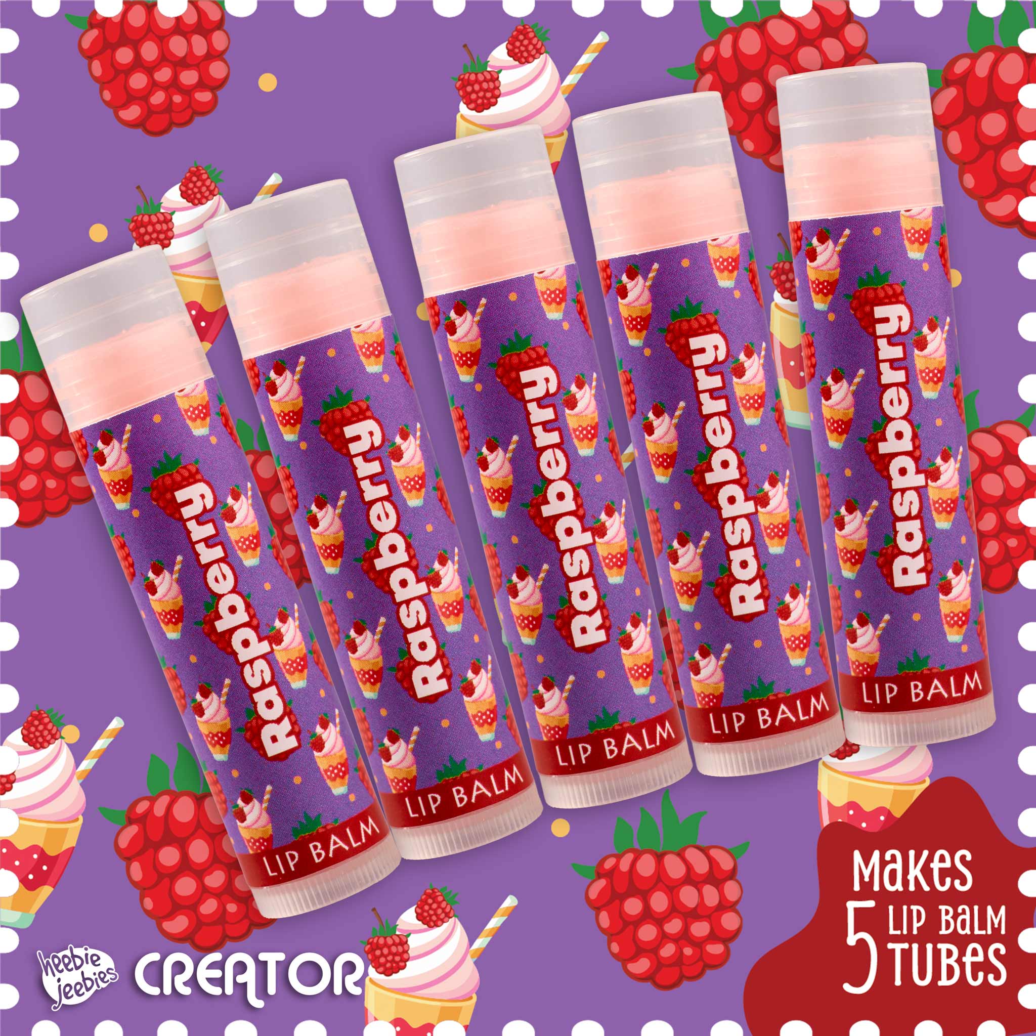 Creator Craft Kit - Lip Balm Raspberry Sunday