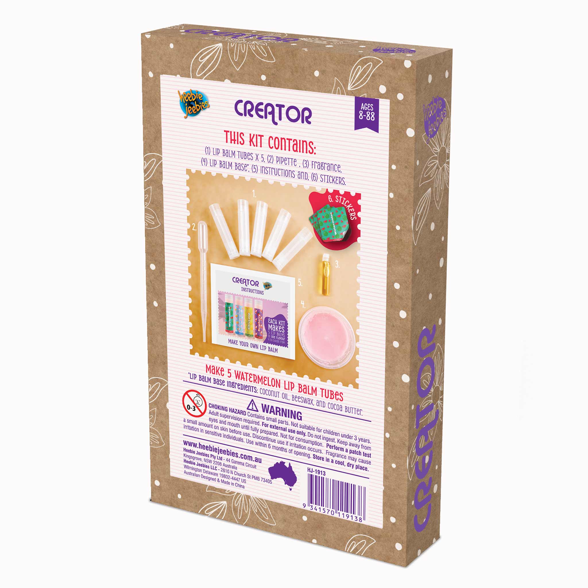 Creator Craft Kit - Lip Balm Watermelon