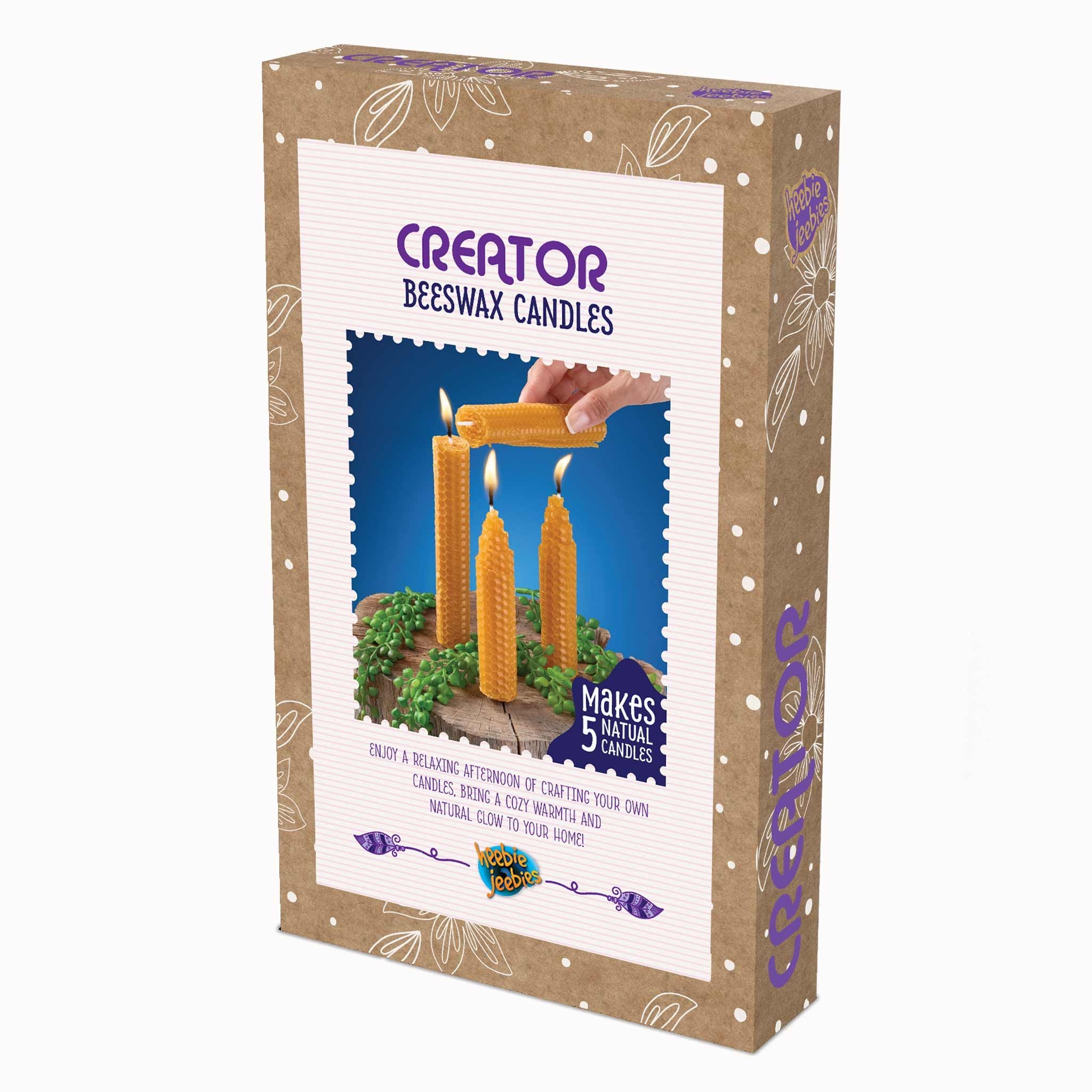 Heebie Jeebies Creator Beeswax Candles