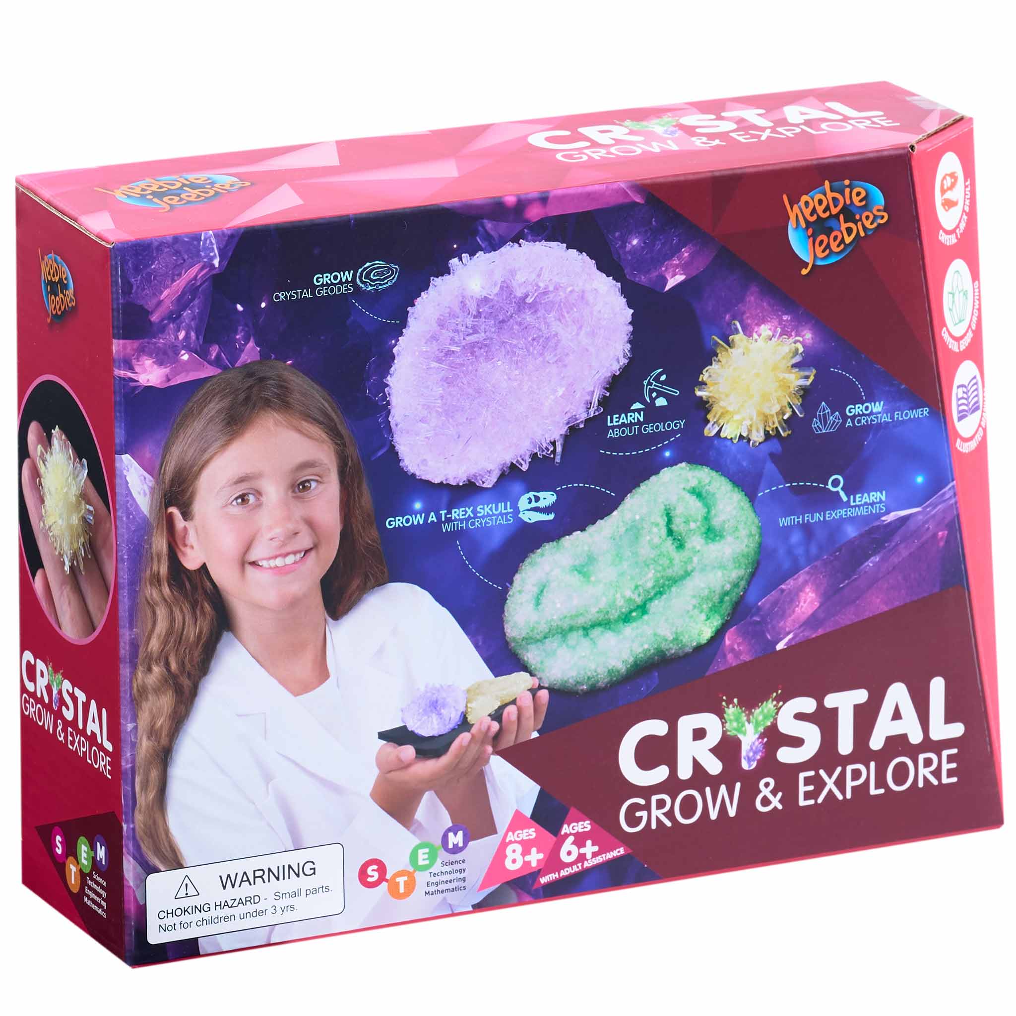 Heebie Jeebies Crystal Grow and Explore Kit
