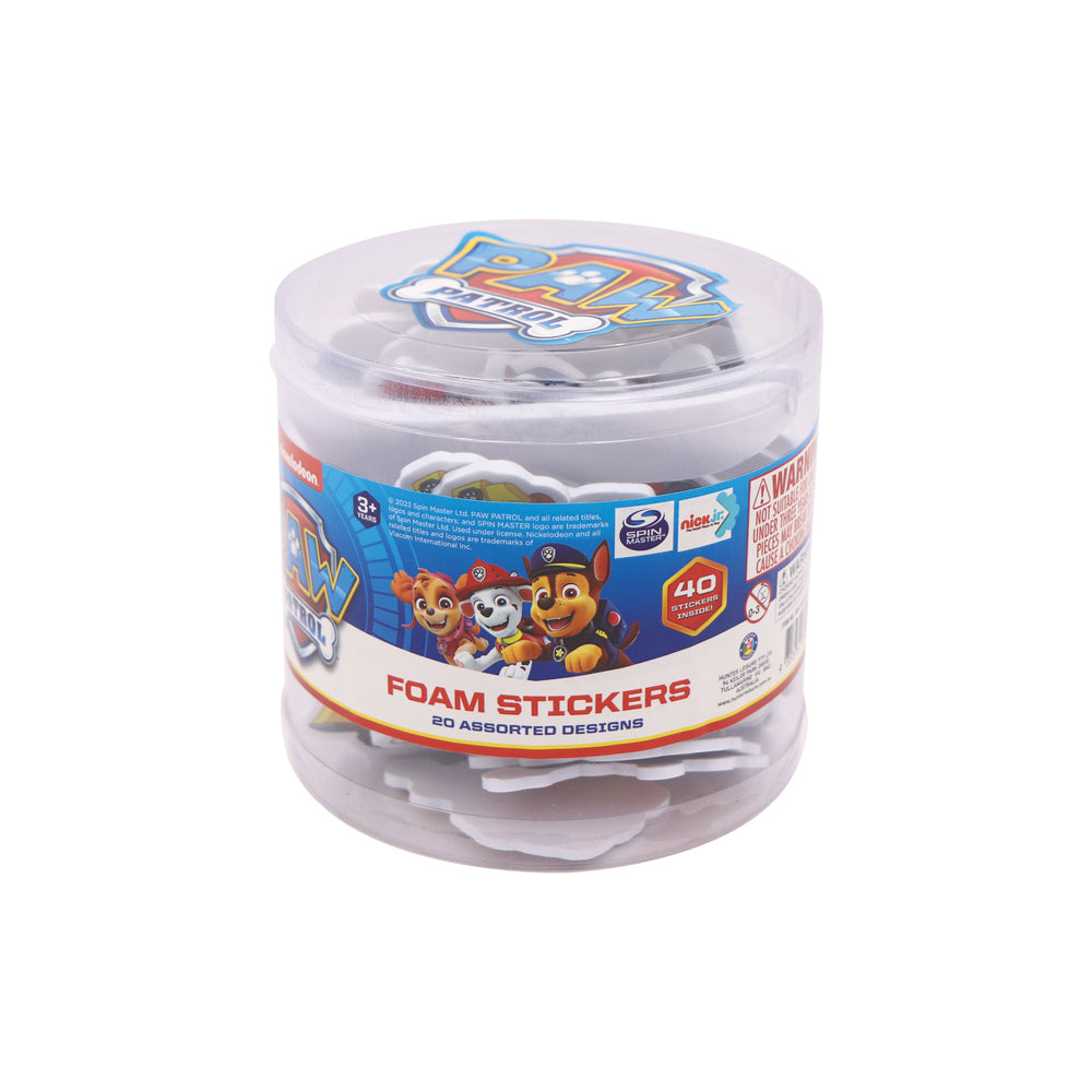 PAW Patrol Foam Stickers 40 Pack