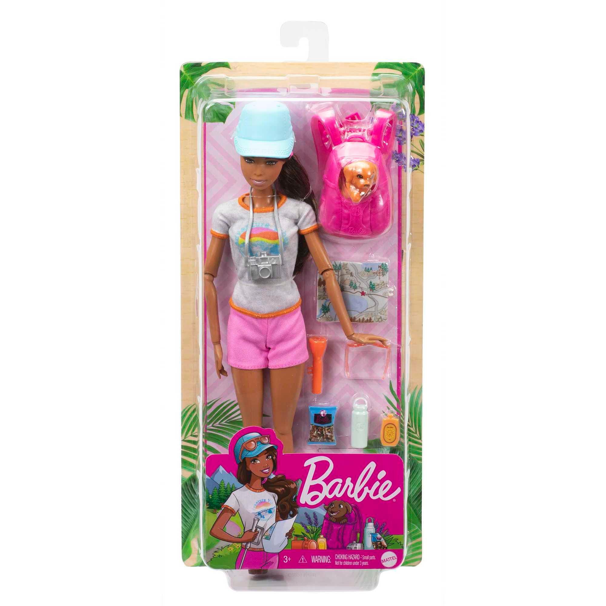Barbie Wellness Doll With Puppy - Hiker