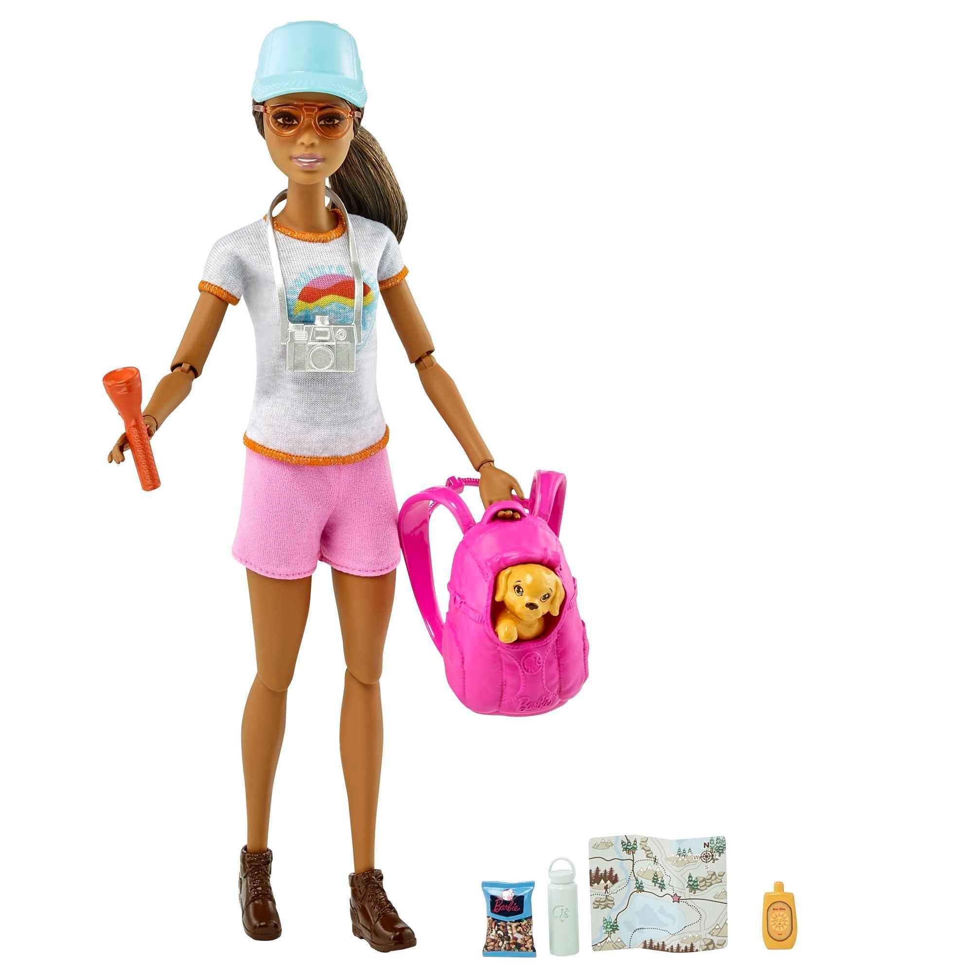 Barbie Wellness Doll With Puppy - Hiker