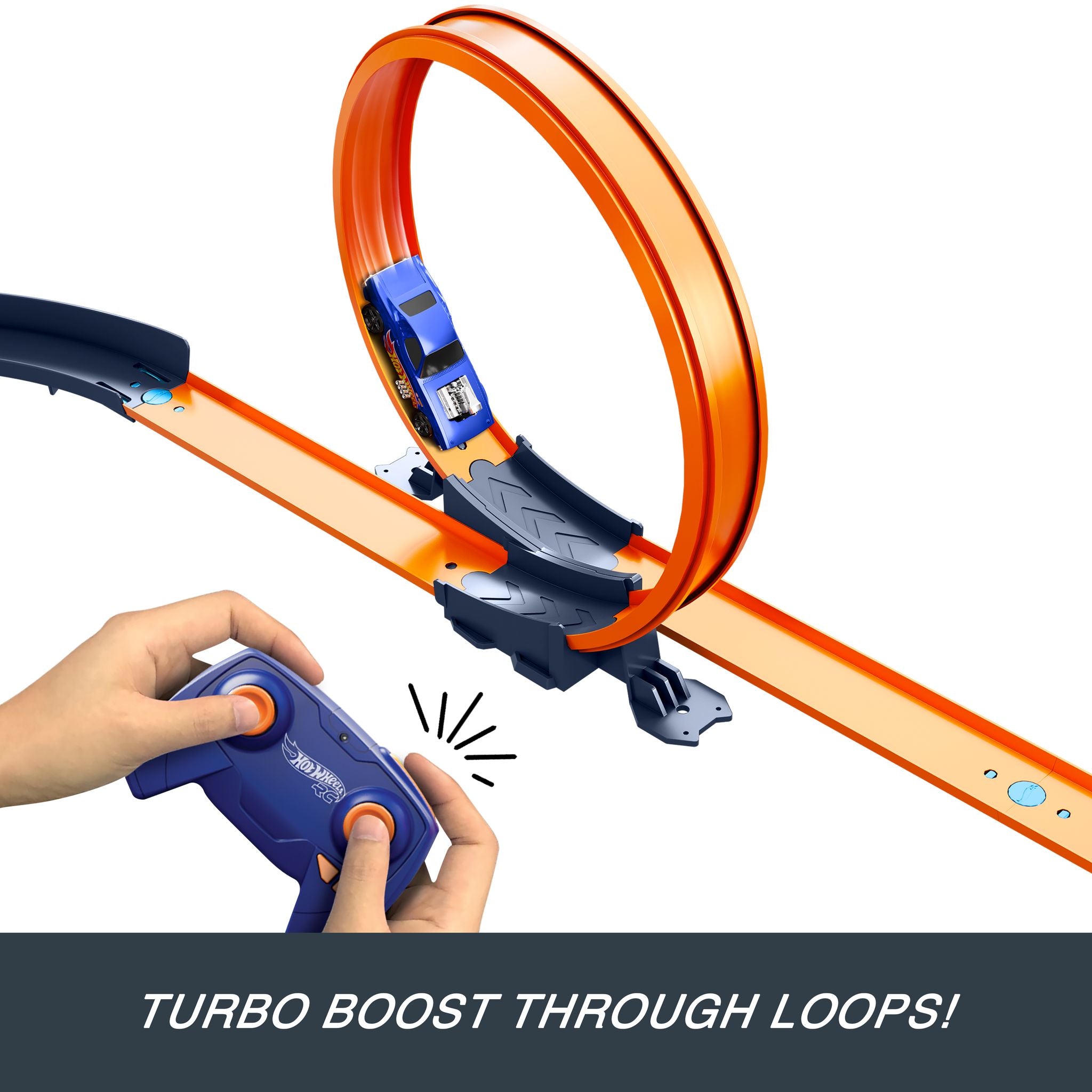 Hot Wheels 1:64 Remote Control Speed Challenge Track Set