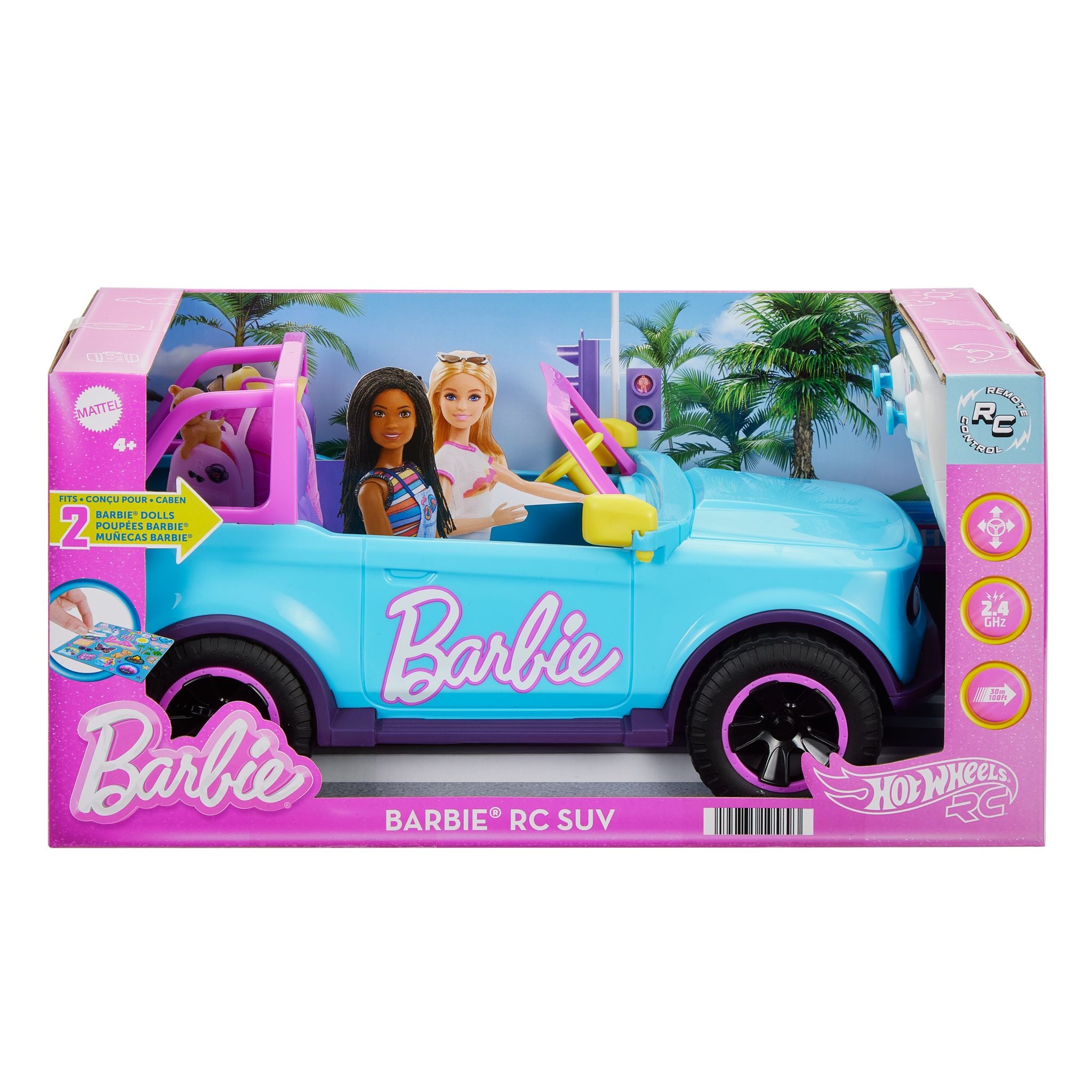 Hot Wheels Barbie SUV RC Vehicle