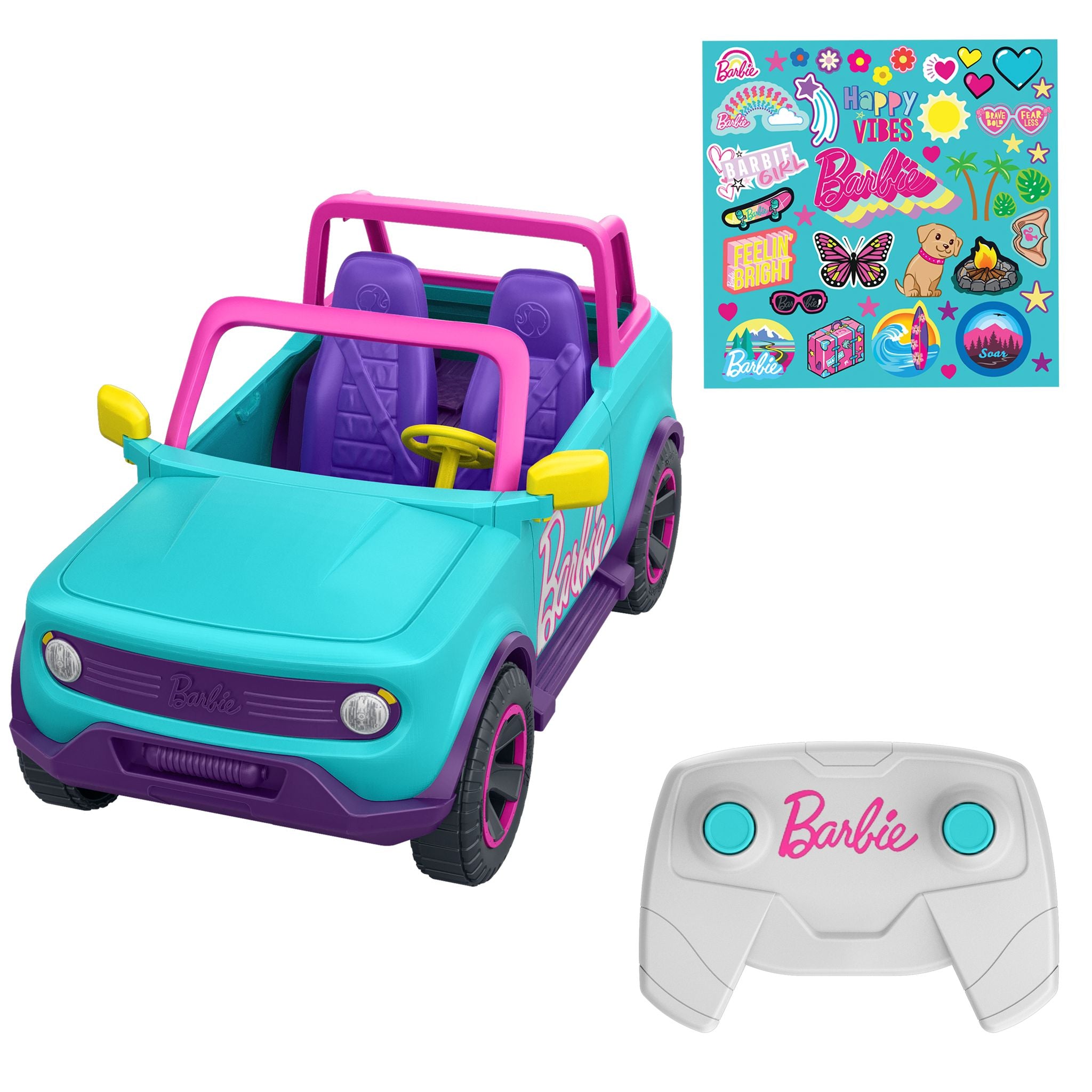 Hot Wheels Barbie SUV RC Vehicle