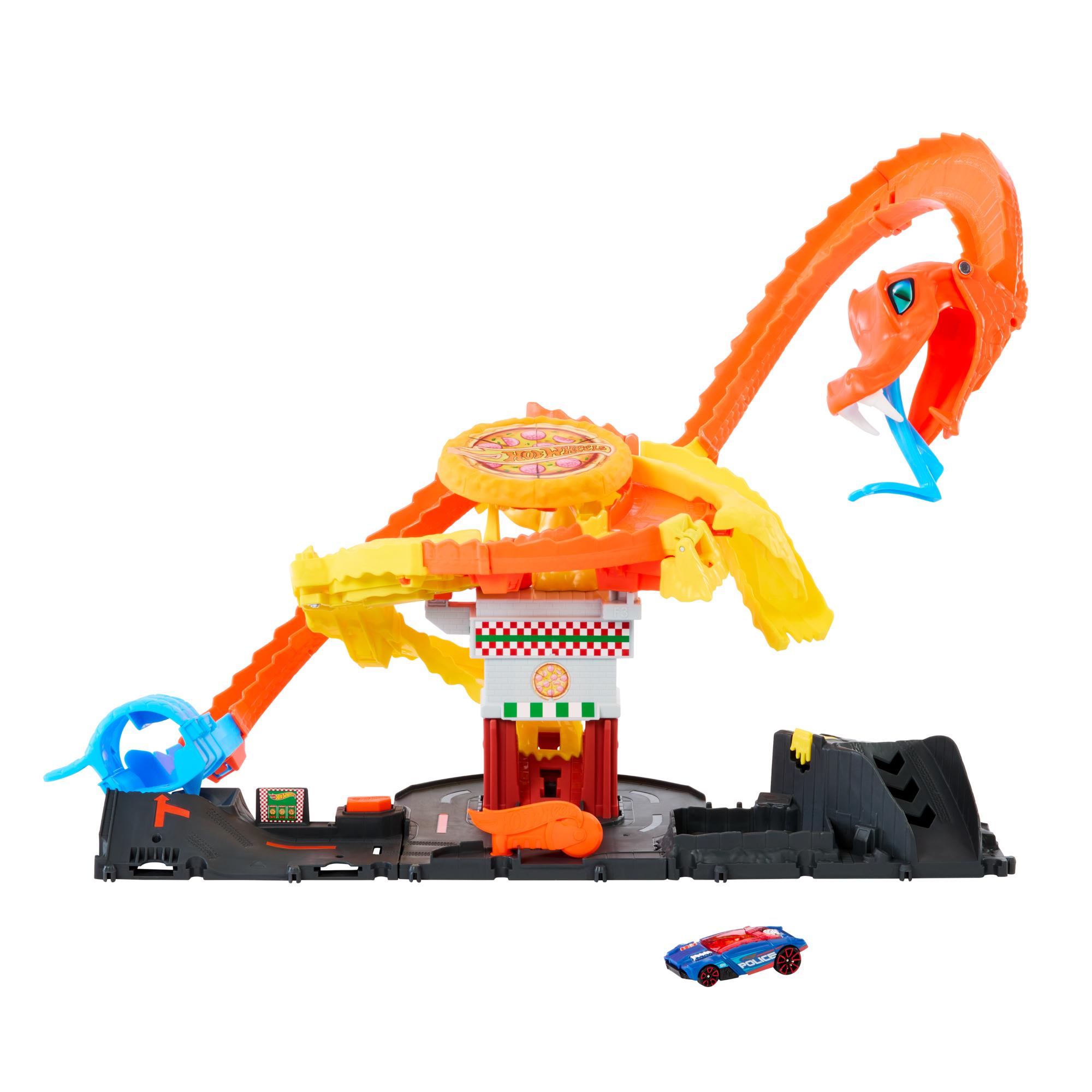 Hot Wheels City Cobra Slam Pizza Attack