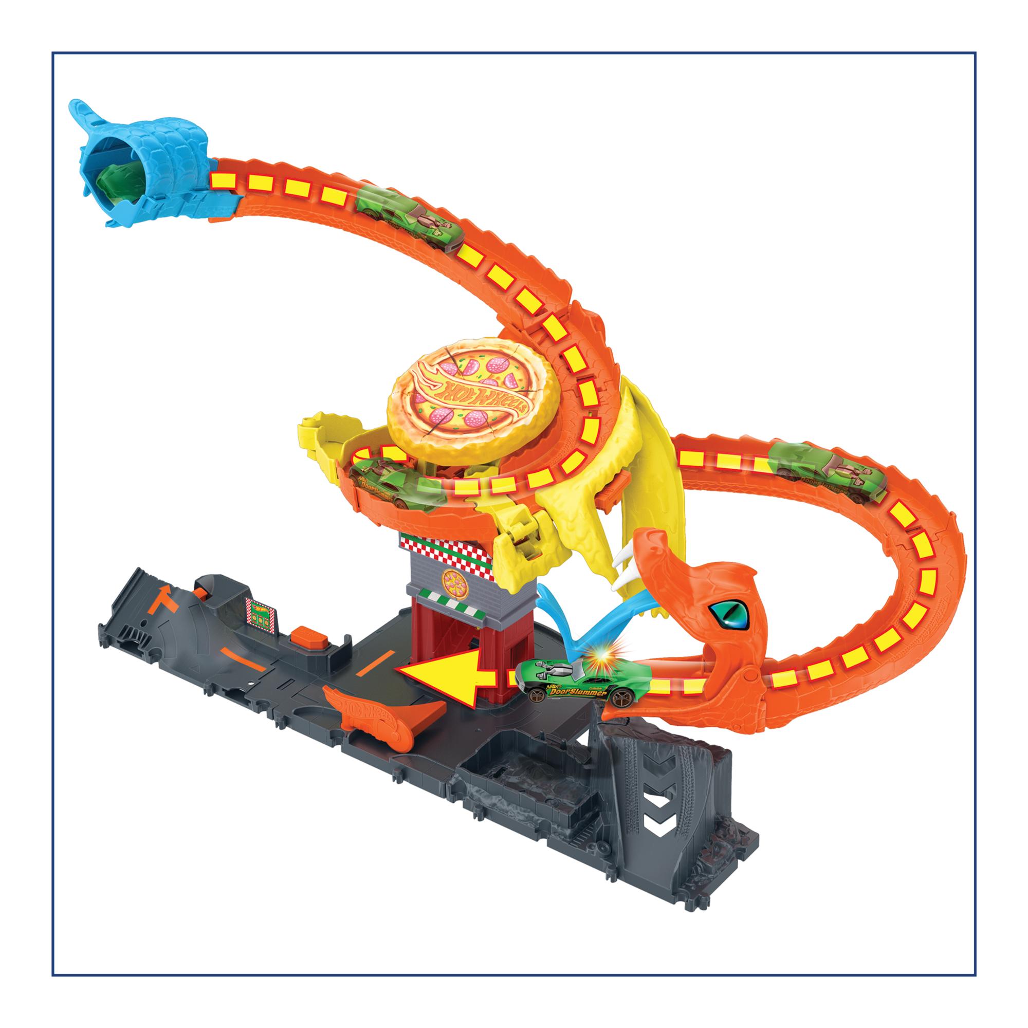 Hot Wheels City Cobra Slam Pizza Attack