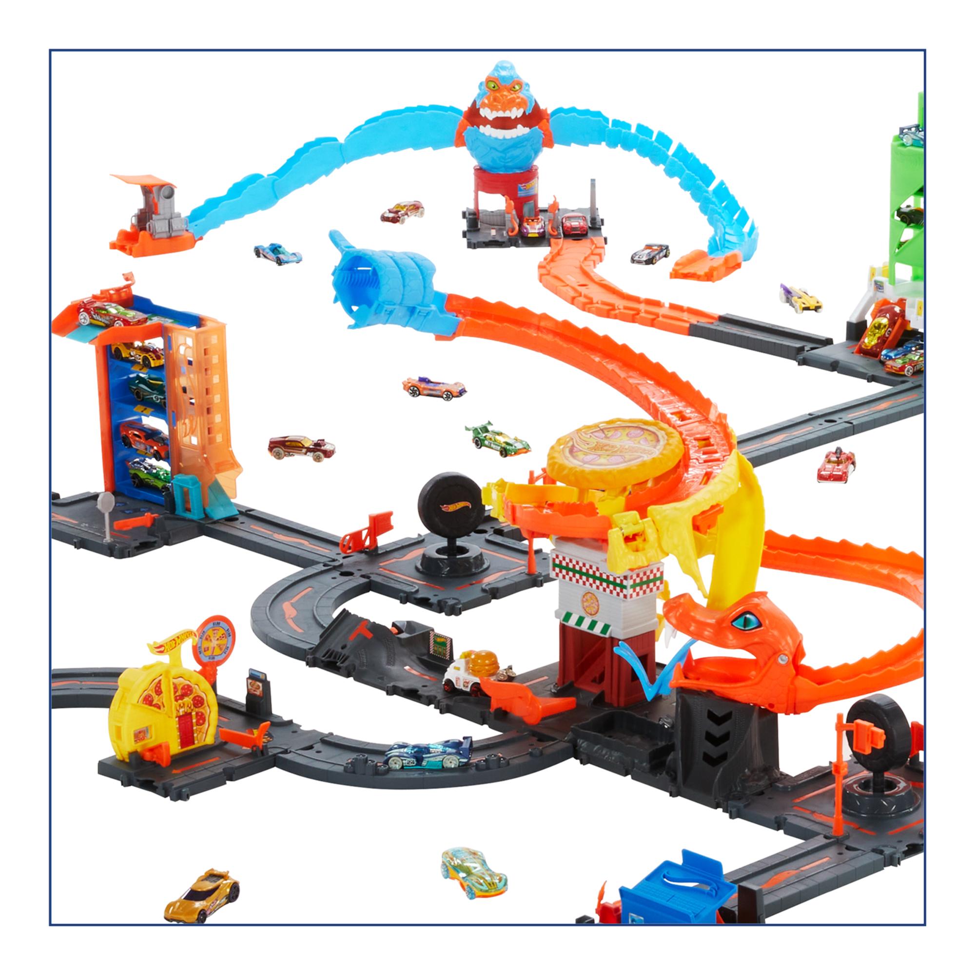 Hot Wheels City Cobra Slam Pizza Attack