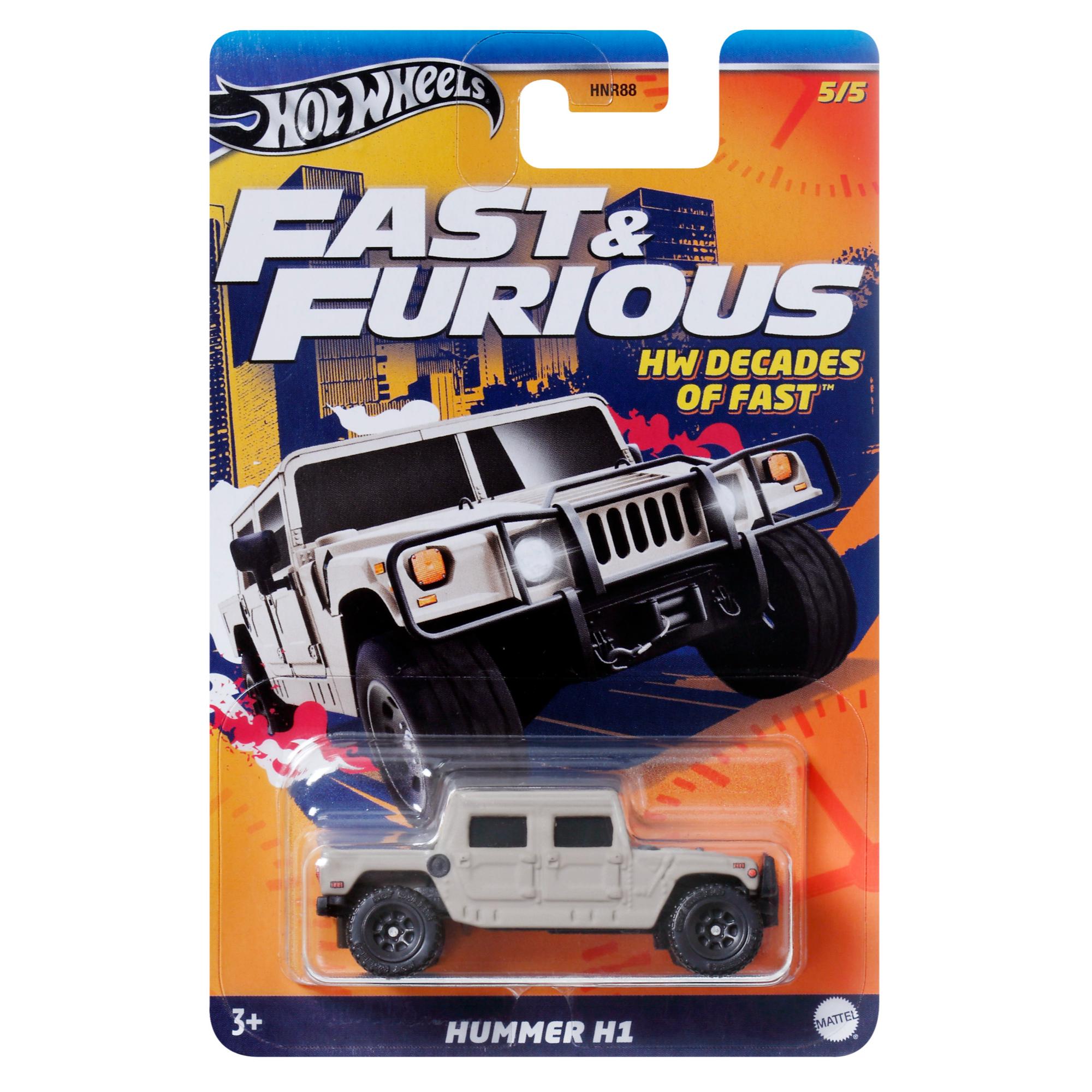 Hot Wheels Fast & Furious Themed Vehicle Assorted Styles