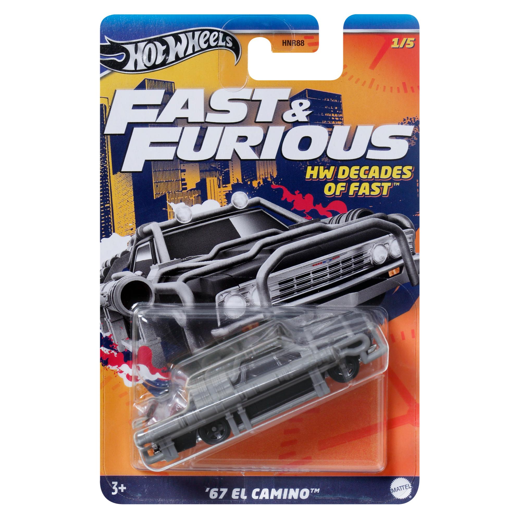 Hot Wheels Fast & Furious Themed Vehicle Assorted Styles