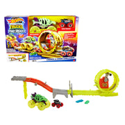 Hot Wheels Monster Trucks Power Smashers Chase Challenge Trackset