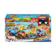 Hot Wheels Monster Truck 5 Alarm Color Shifter Water Blast Arena
