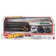 Hot Wheels Premium Collectors Set Track Day Euro Hauler
