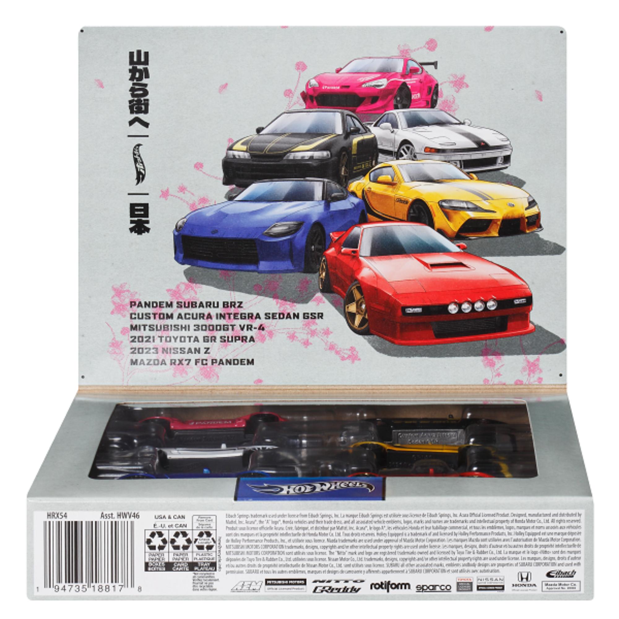 Hot Wheels Streets Of Japan Multipack Collector
