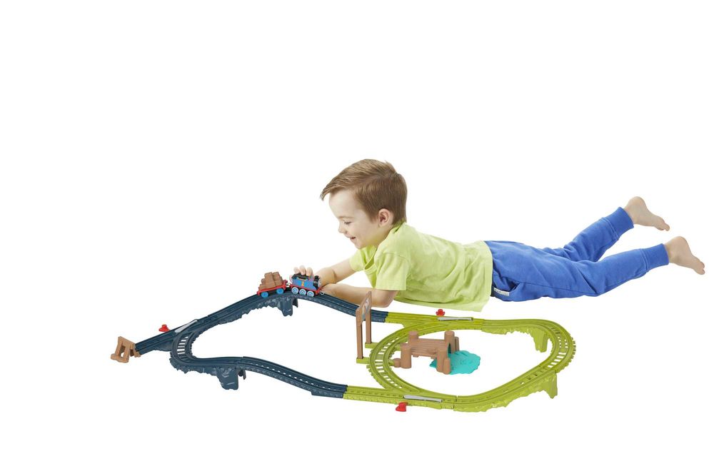 Fisher-Price Thomas & Friends Push Along Thomas' Dockside Delivery Track Set