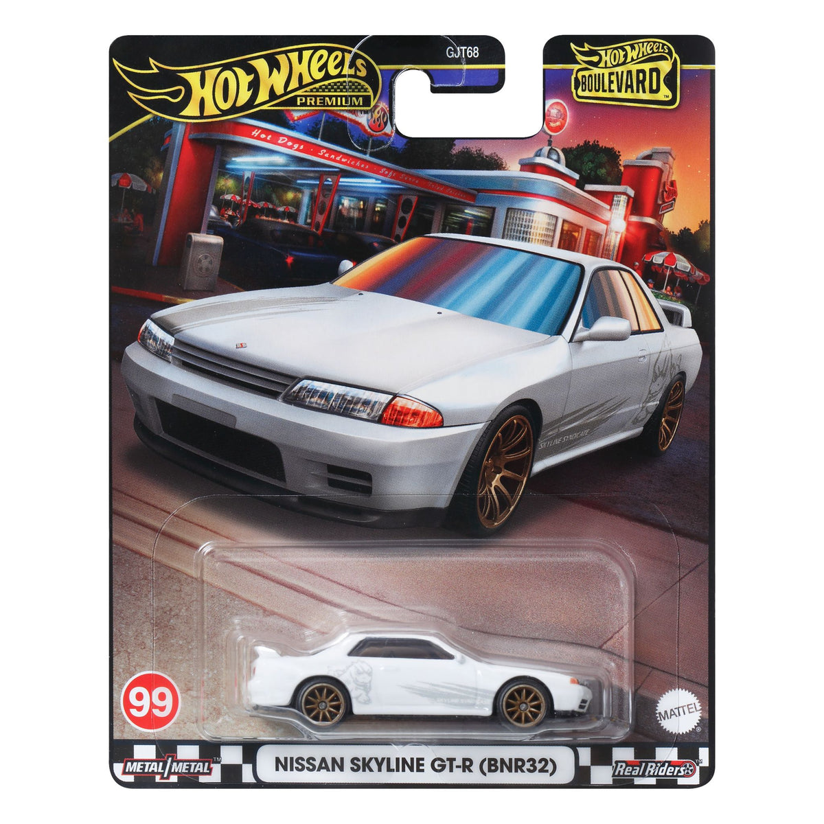 Hot Wheels Boulevard - 99 Nissan Skyline GT-R (Bnr32) - Toyworld Australia