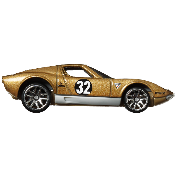 Hot Wheels Vintage Racing Club 4/6 1971 Lamborghini Miura Sv