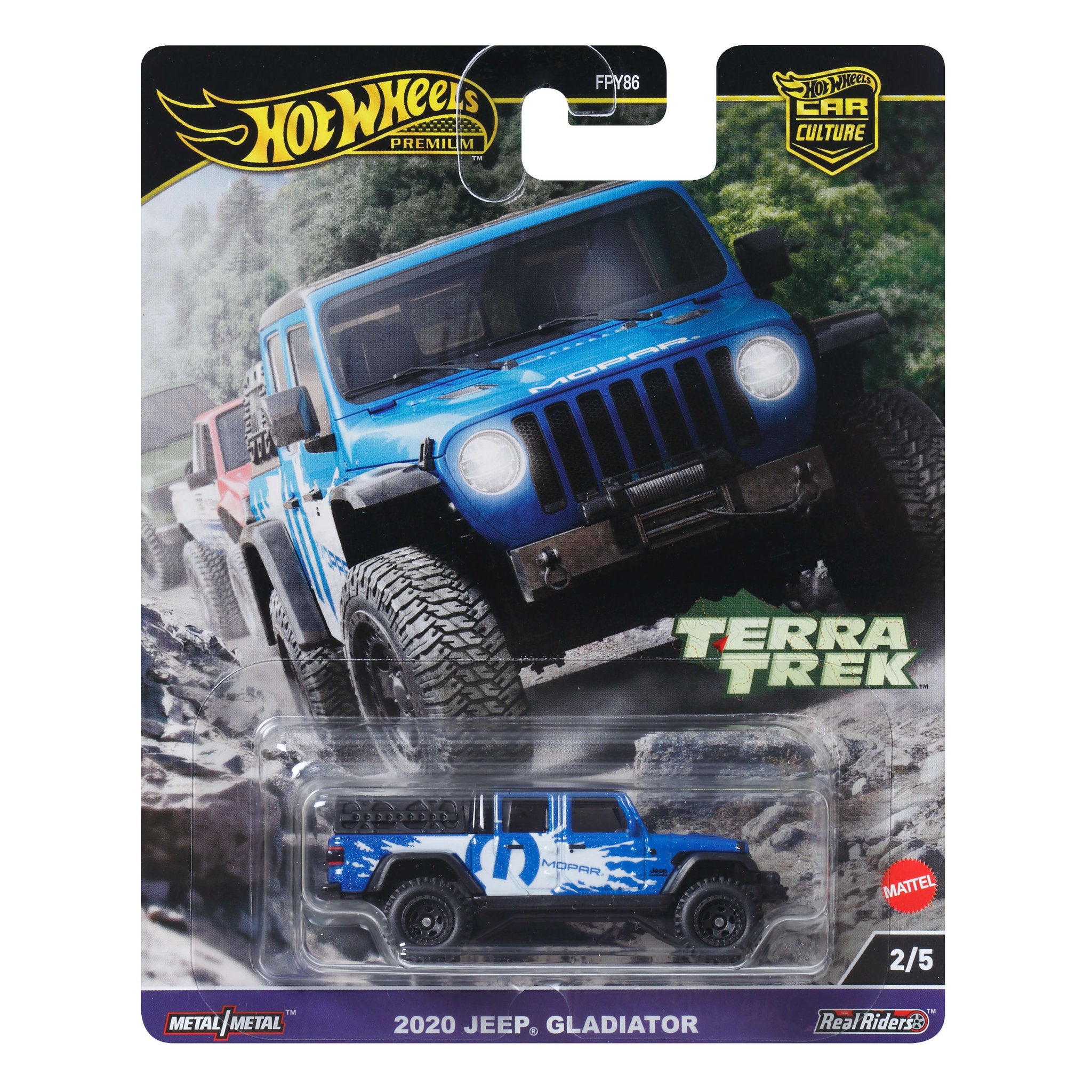 Hot Wheels Premiun Car Culture - Terra Trek 2020 Jeep Gladiator - Toyworld Australia