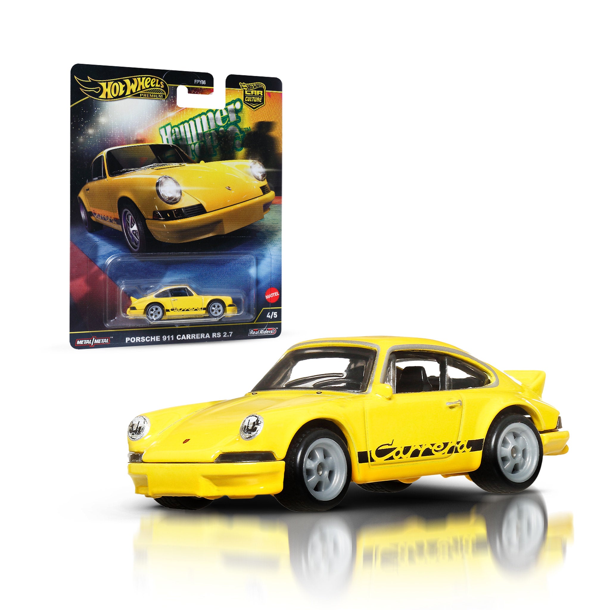 Hot Wheels Premiun Car Culture - Porsche 911 Carrera RS 2.7