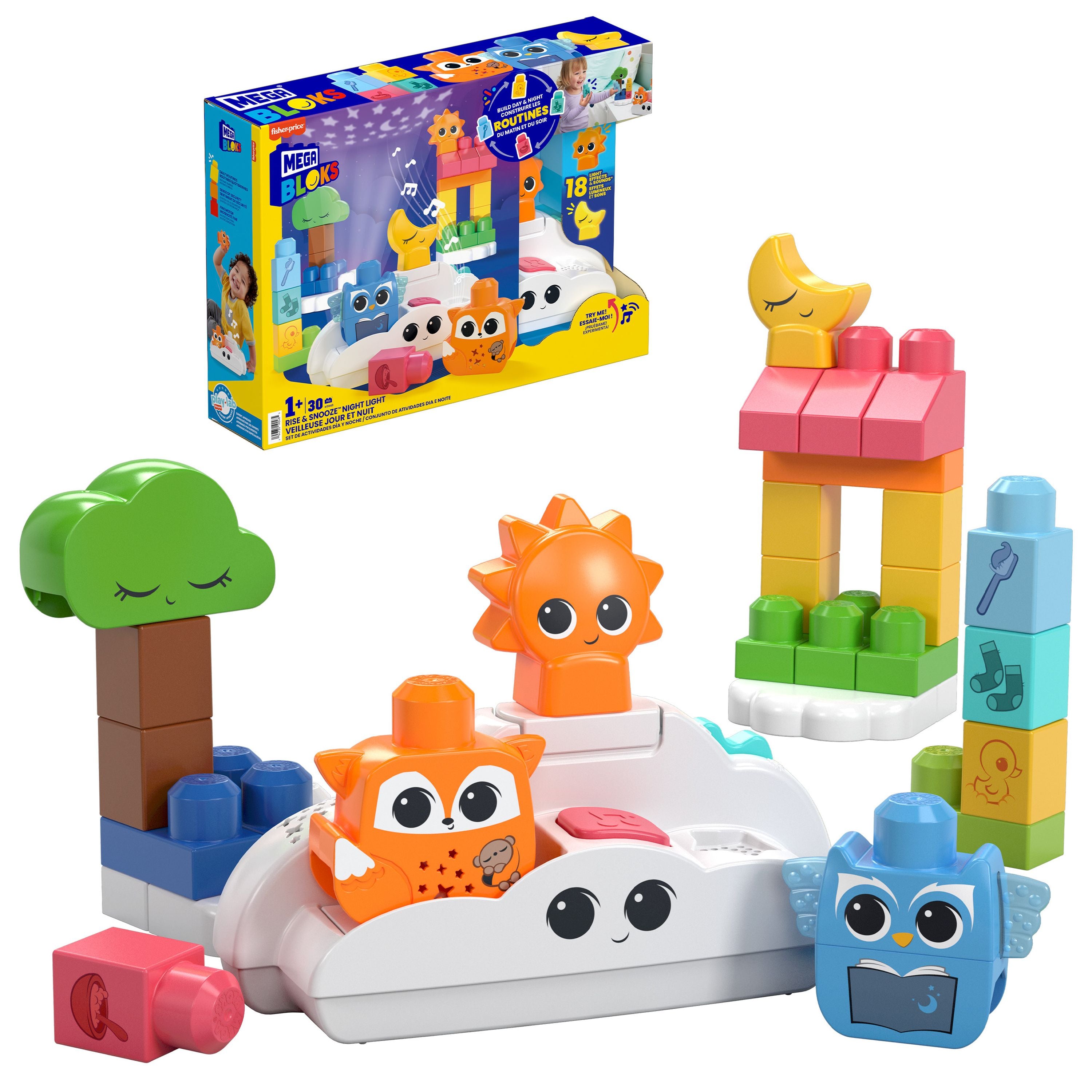 MEGA Bloks Rise & Snooze Night Light
