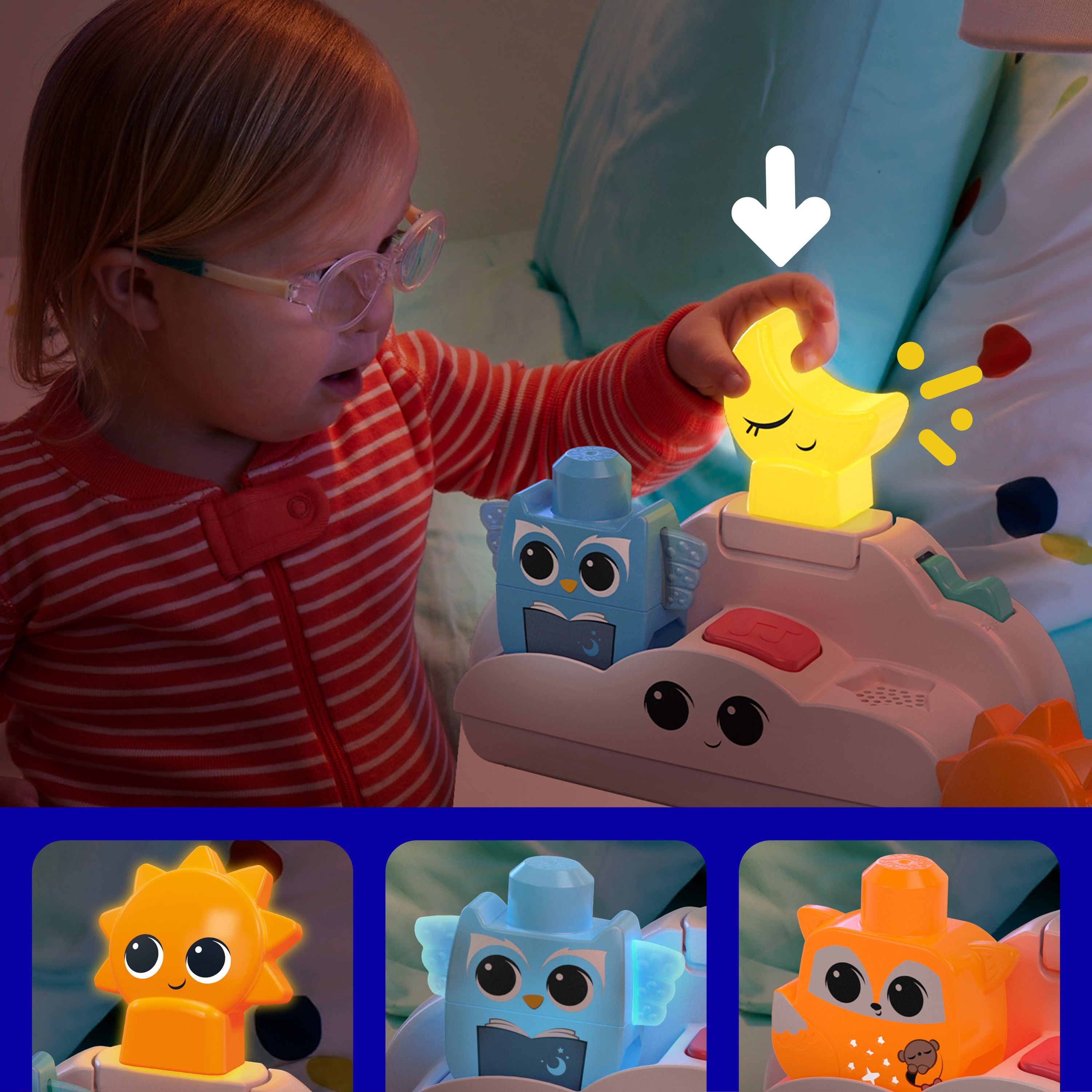 MEGA Bloks Rise & Snooze Night Light