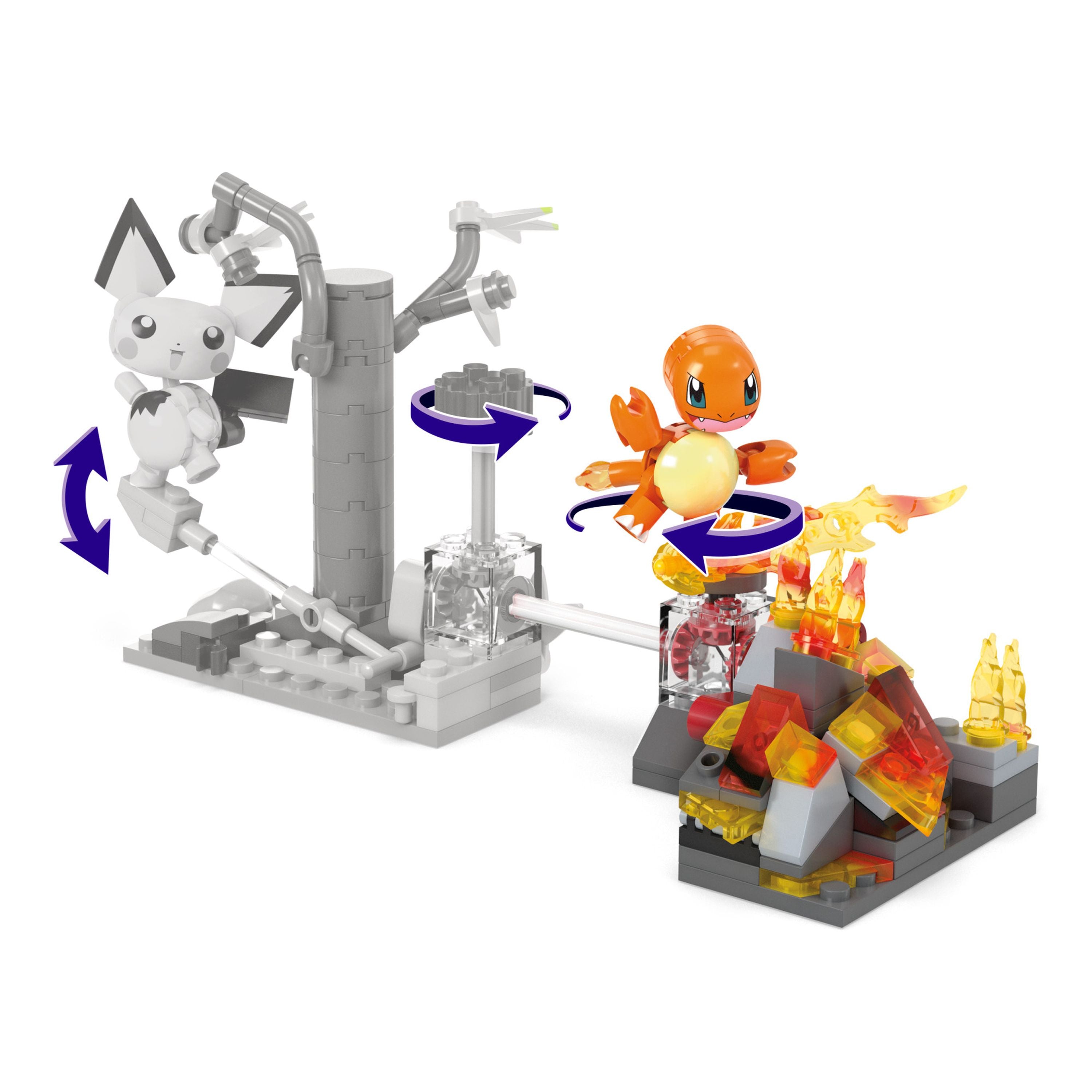 MEGA Construx Pokemon Charmander's Fire-Type Spin