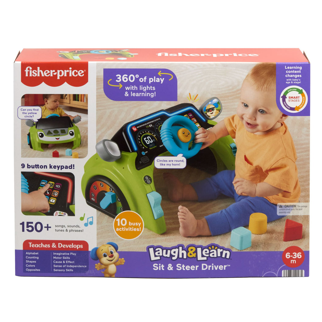 Fisher-Price Laugh & Learn - Sit & Steer Driver - 1