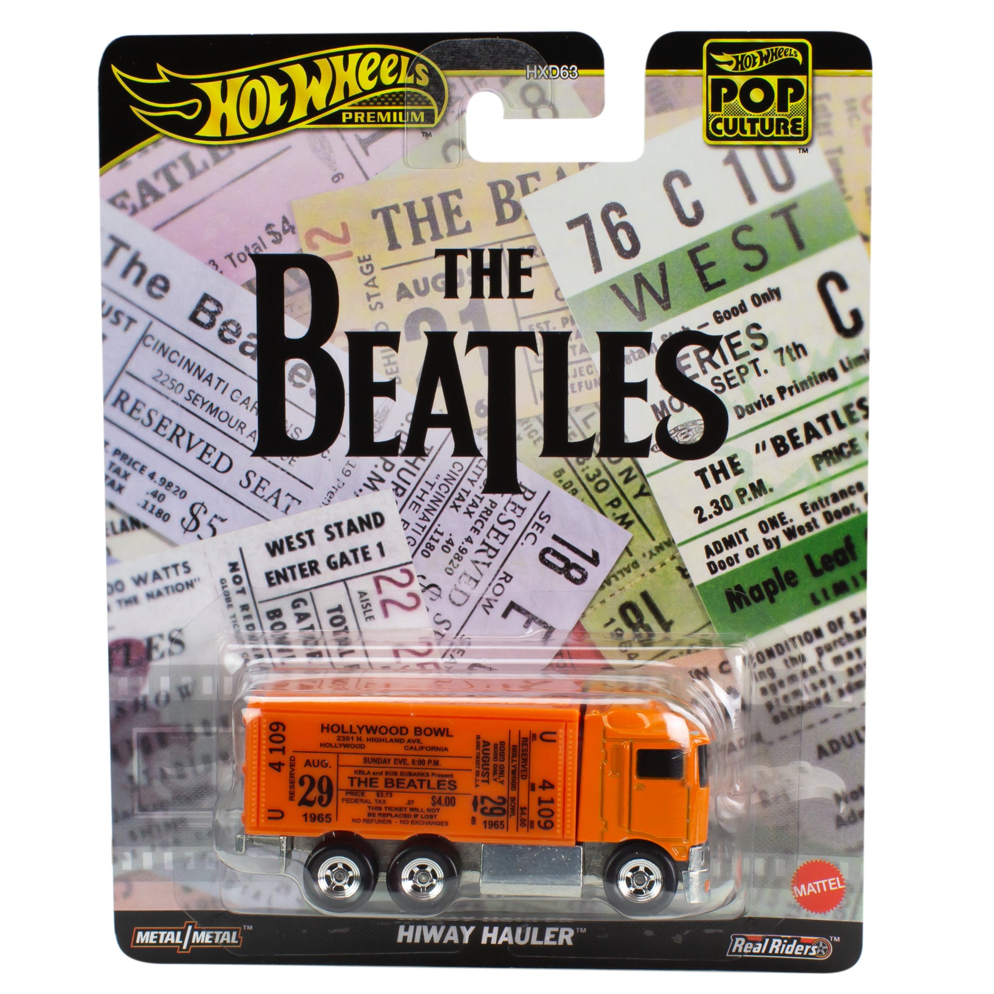 Hot Wheels Pop Culture The Beatles Hiway Hauler - Toyworld Australia