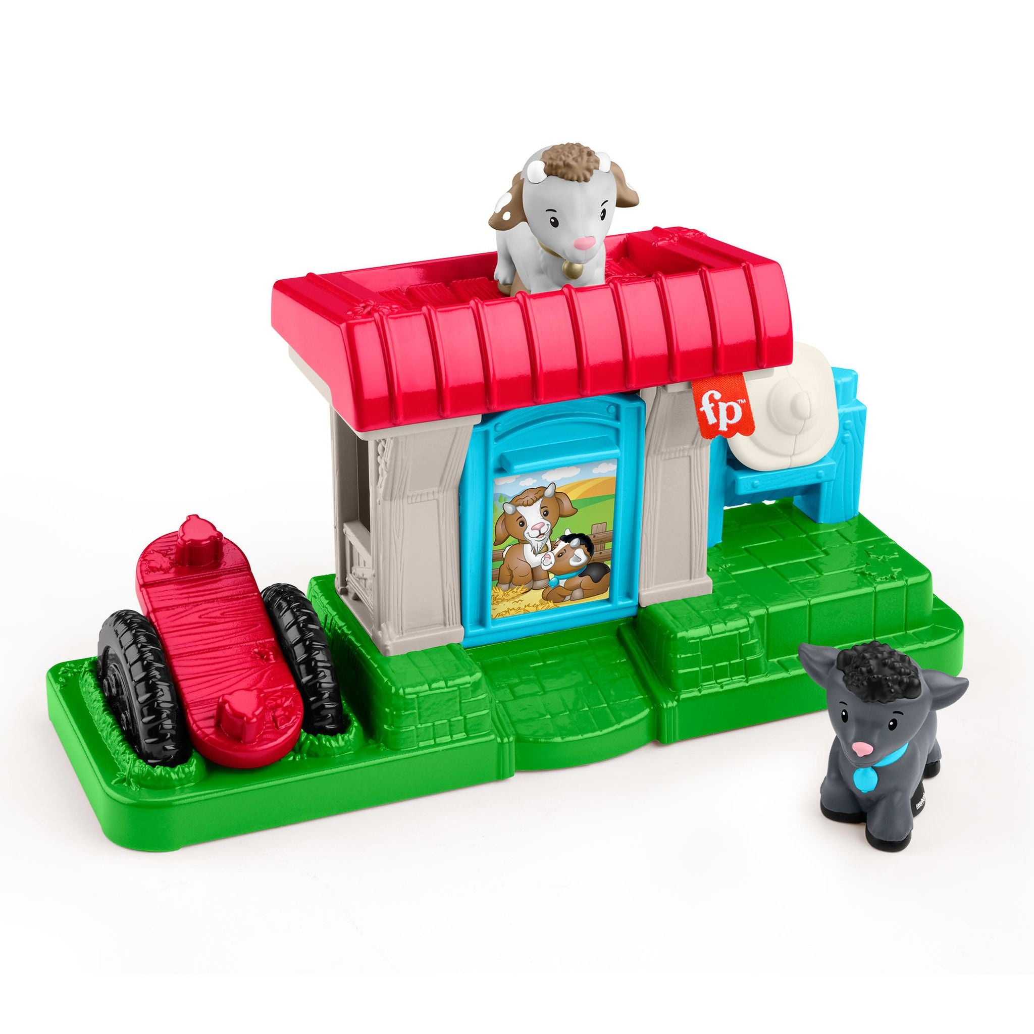 Fisher-Price Little People Feed & Play Goat Yard