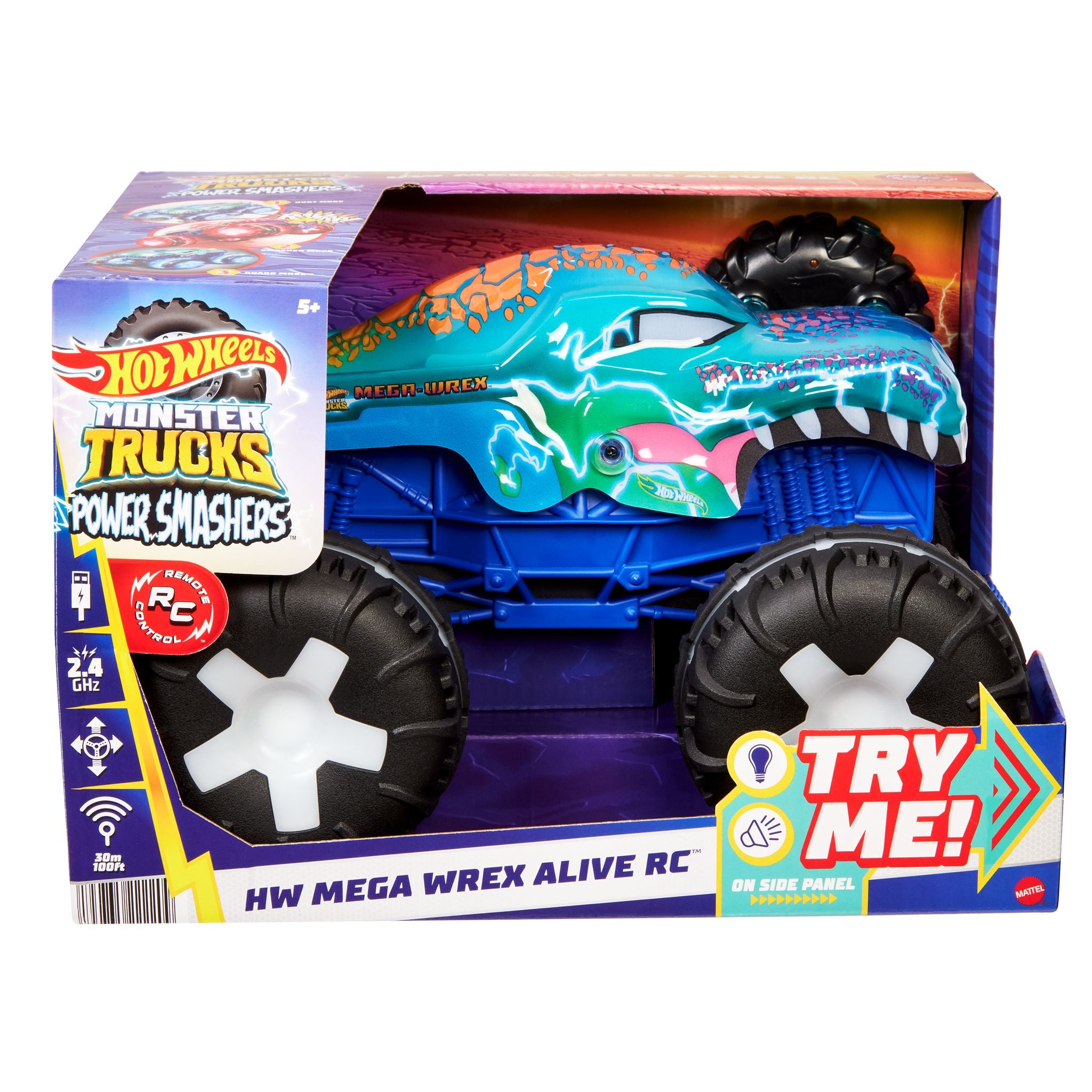 Hot Wheels 1:15 Mega Wrex Alive RC Vehicle