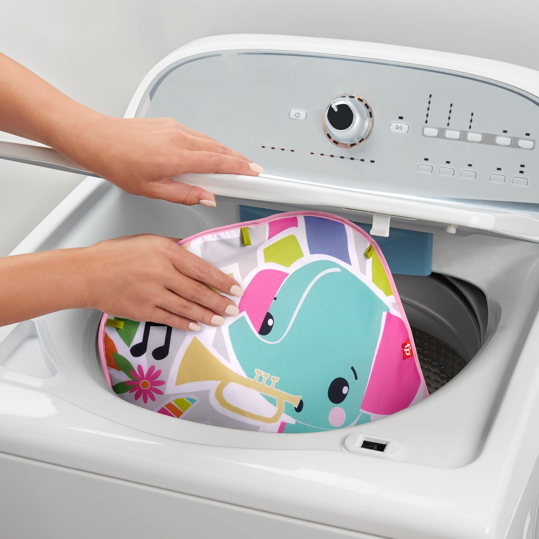 Fisher-Price Glow And Grow Kick & Play Piano Gym - Pink