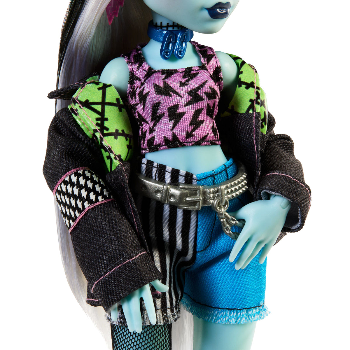 Monster High Fashion Doll - Frankie Stein with Pet Watzie