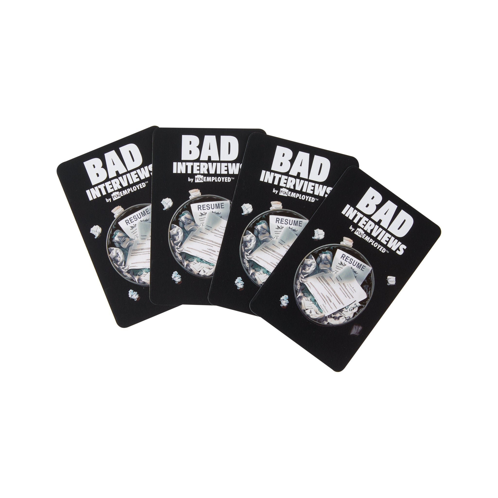 Bad Interviews by Funemployed Party Card Game
