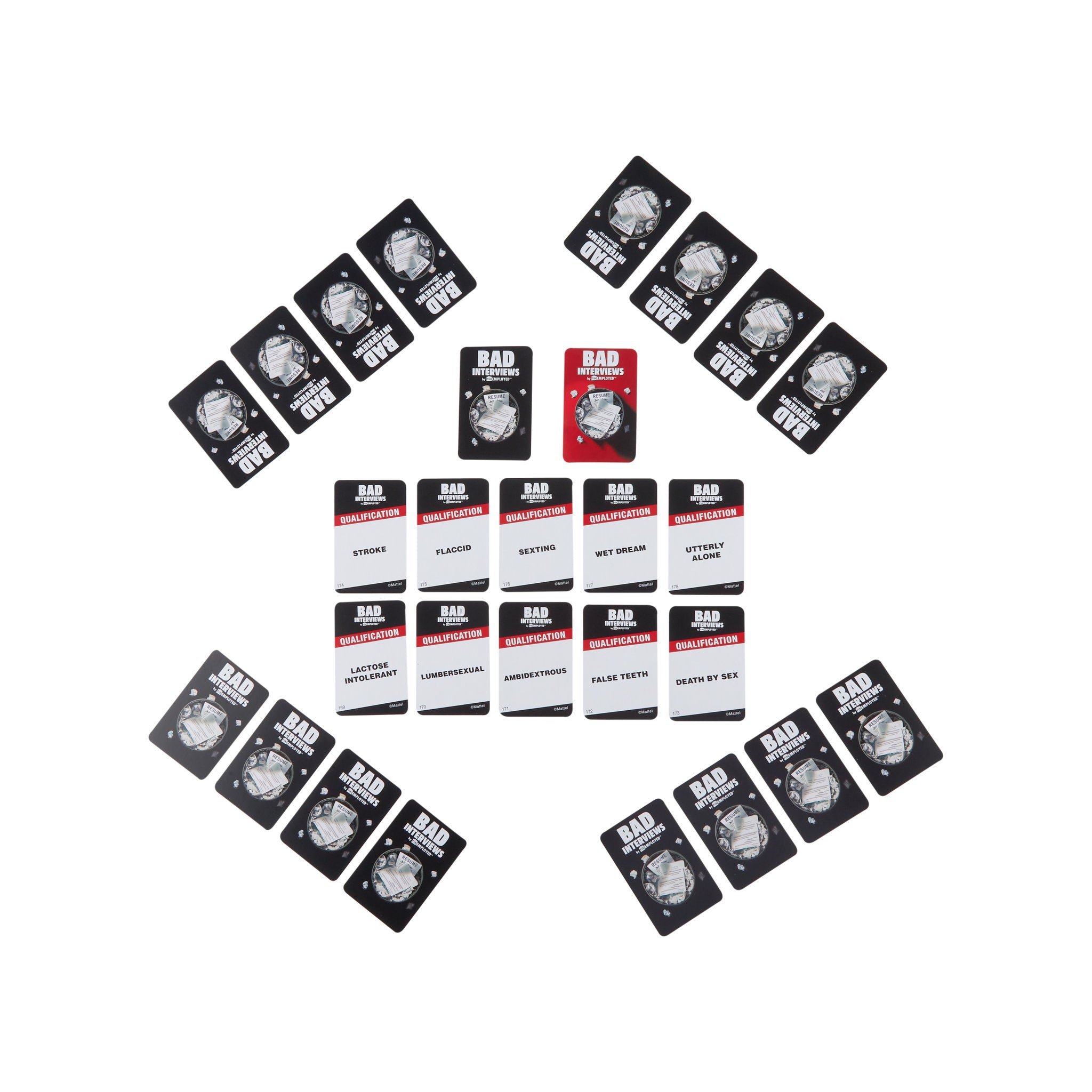 Bad Interviews by Funemployed Party Card Game