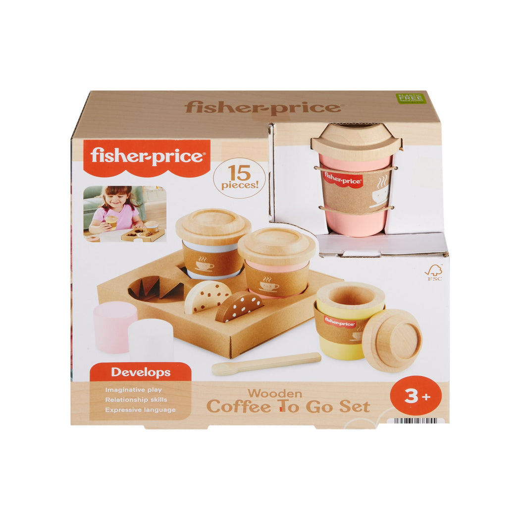 Fisher-Price Wooden Coffee To Go Set - 1