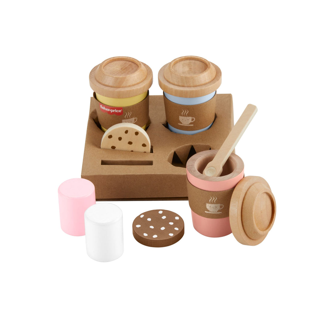 Fisher-Price Wooden Coffee To Go Set - 2
