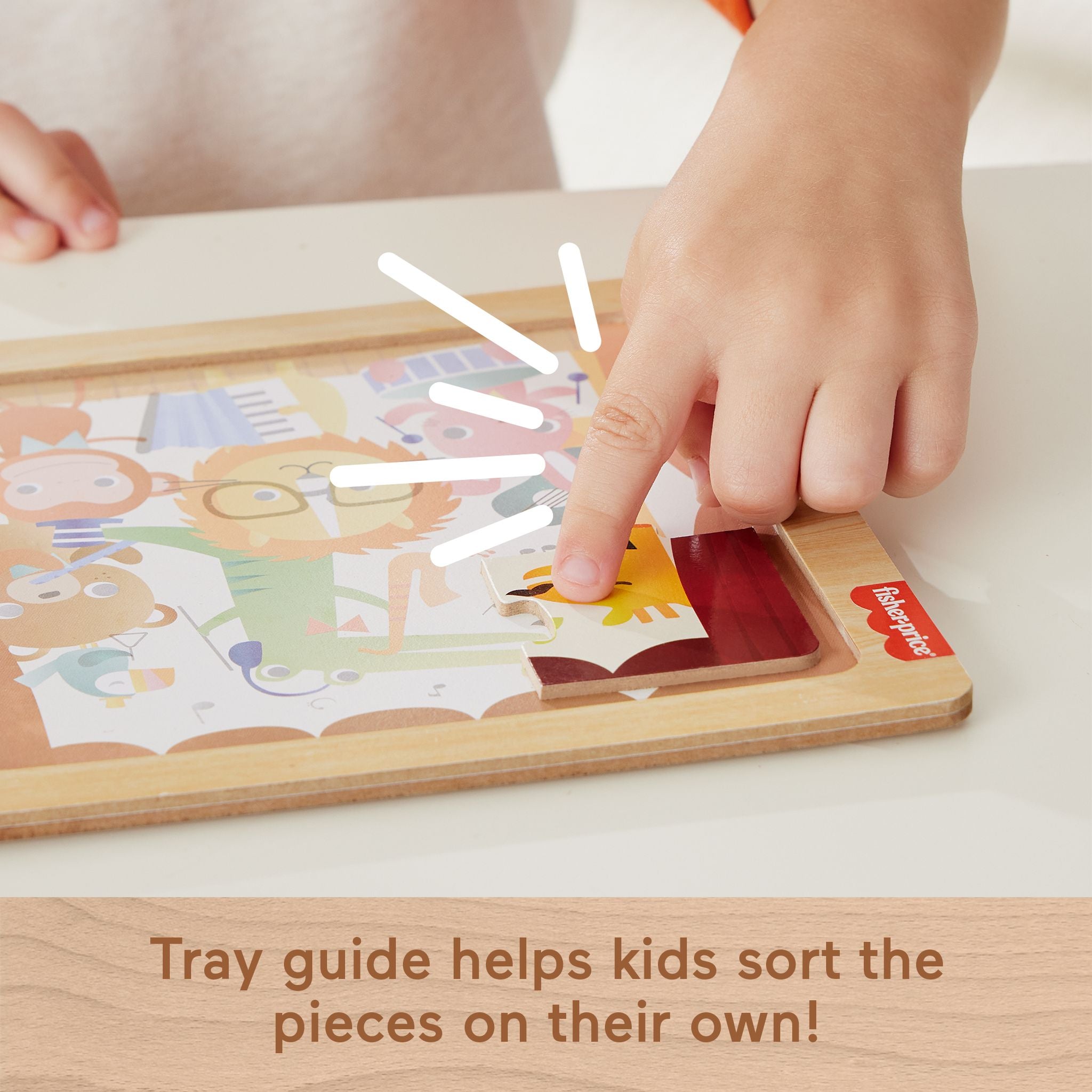 Fisher-Price Wooden Jigsaw Puzzle - Instruments