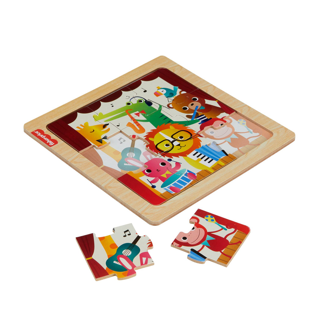 Fisher-Price Wooden Jigsaw Puzzle - Instruments - 2