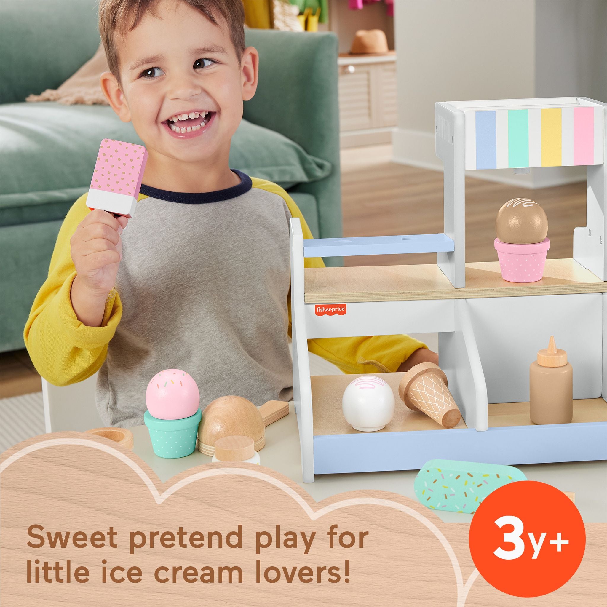 Fisher-Price Wooden Ice Cream Shop