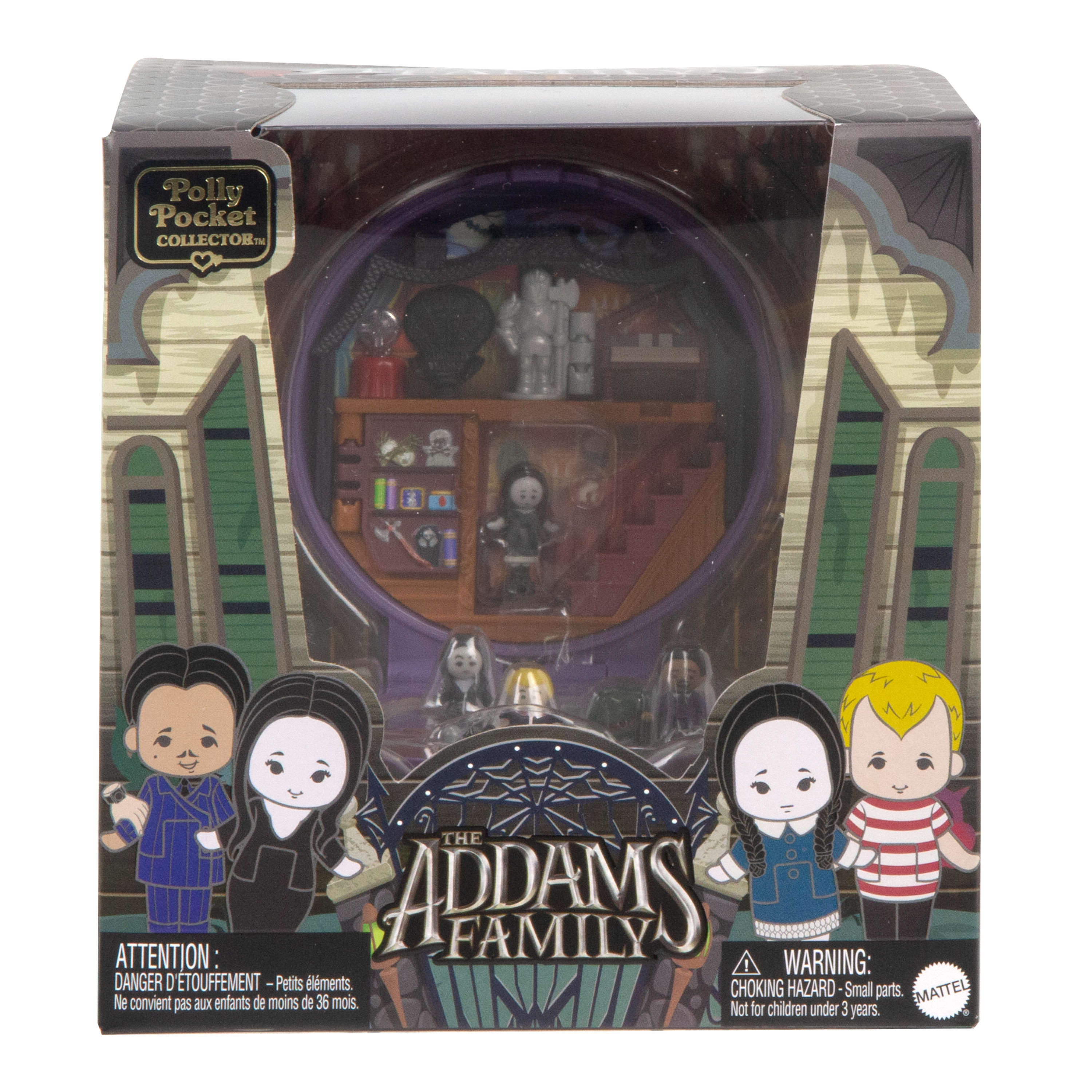 Polly Pocket Collector The Addams Family Compact Set