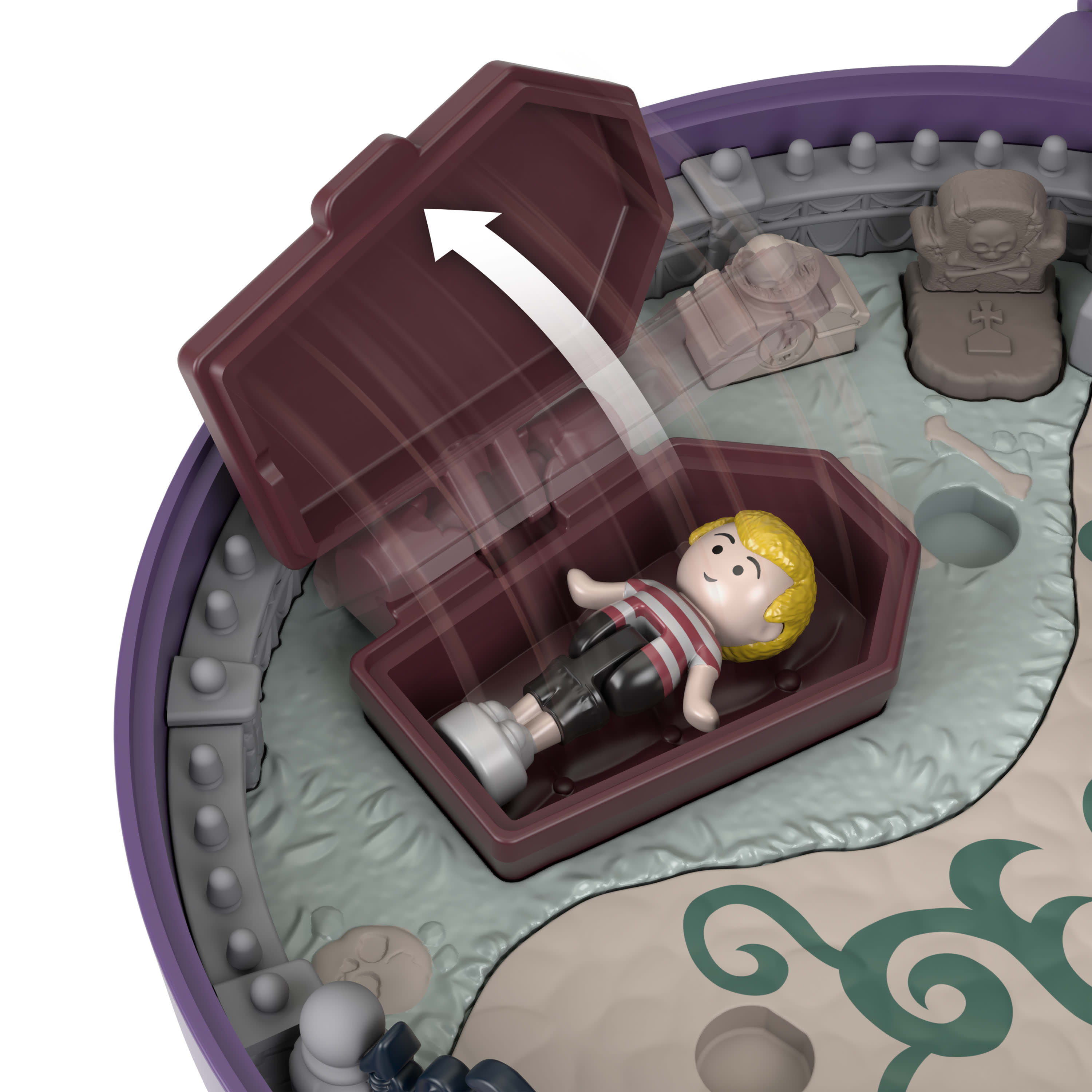 Polly Pocket Collector The Addams Family Compact Set