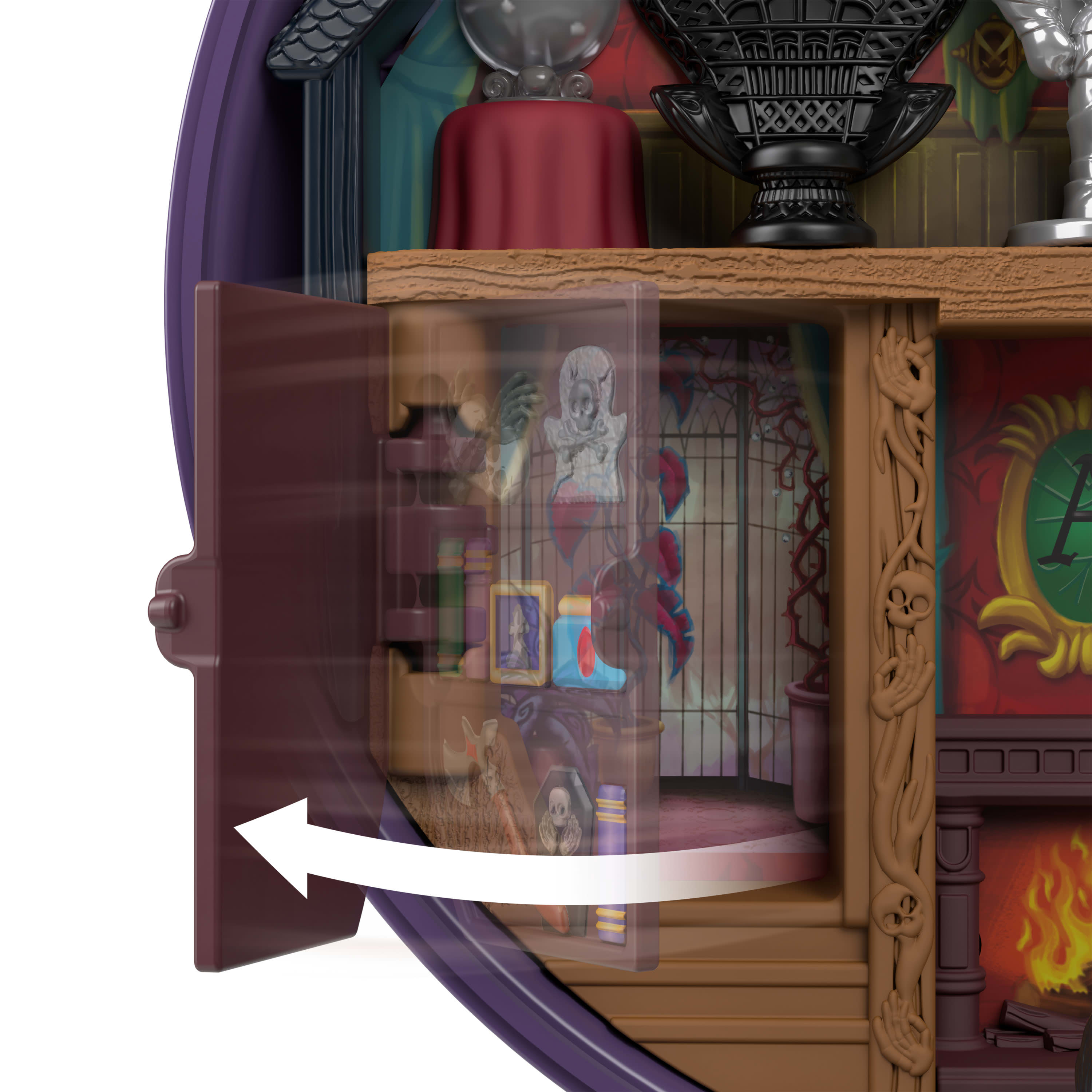 Polly Pocket Collector The Addams Family Compact Set