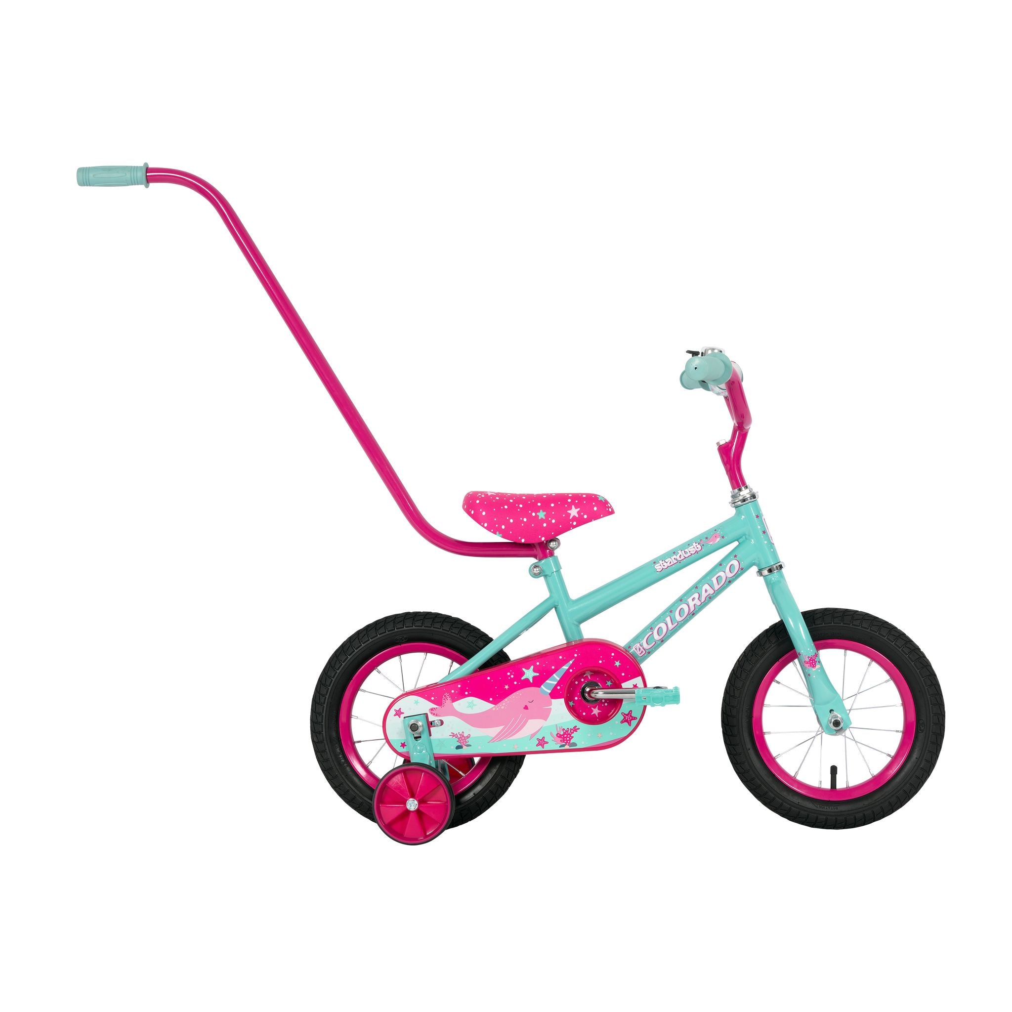 Colorado Stardust 30cm Kids Bike With Handle
