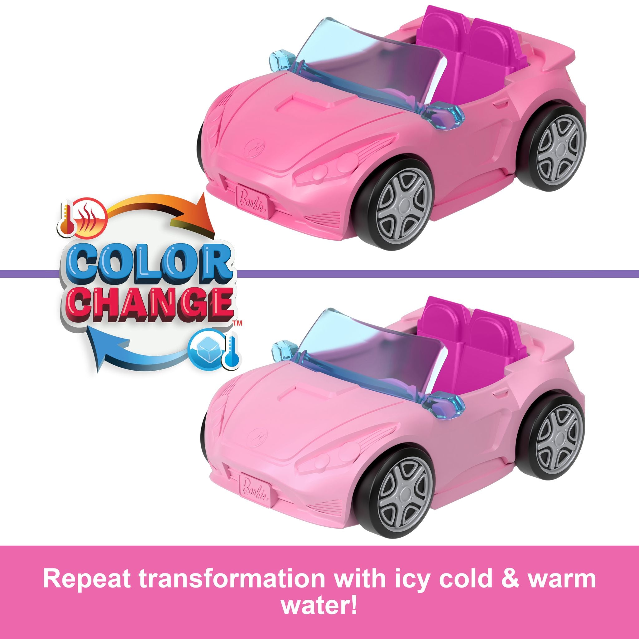 Barbie Mini Barbieland Color-Changing Convertible