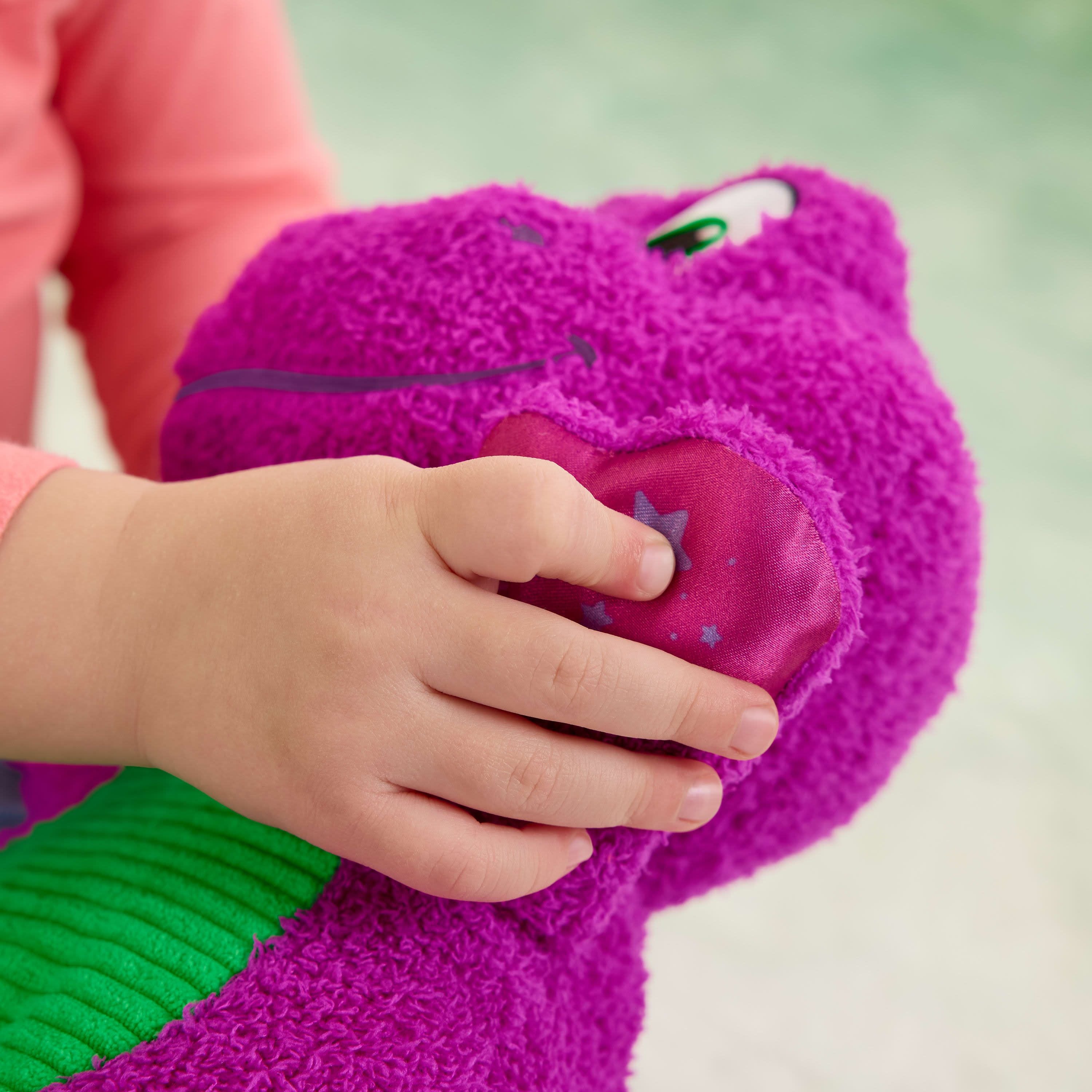 Fisher-Price Barney's World Sensory Barney Plush
