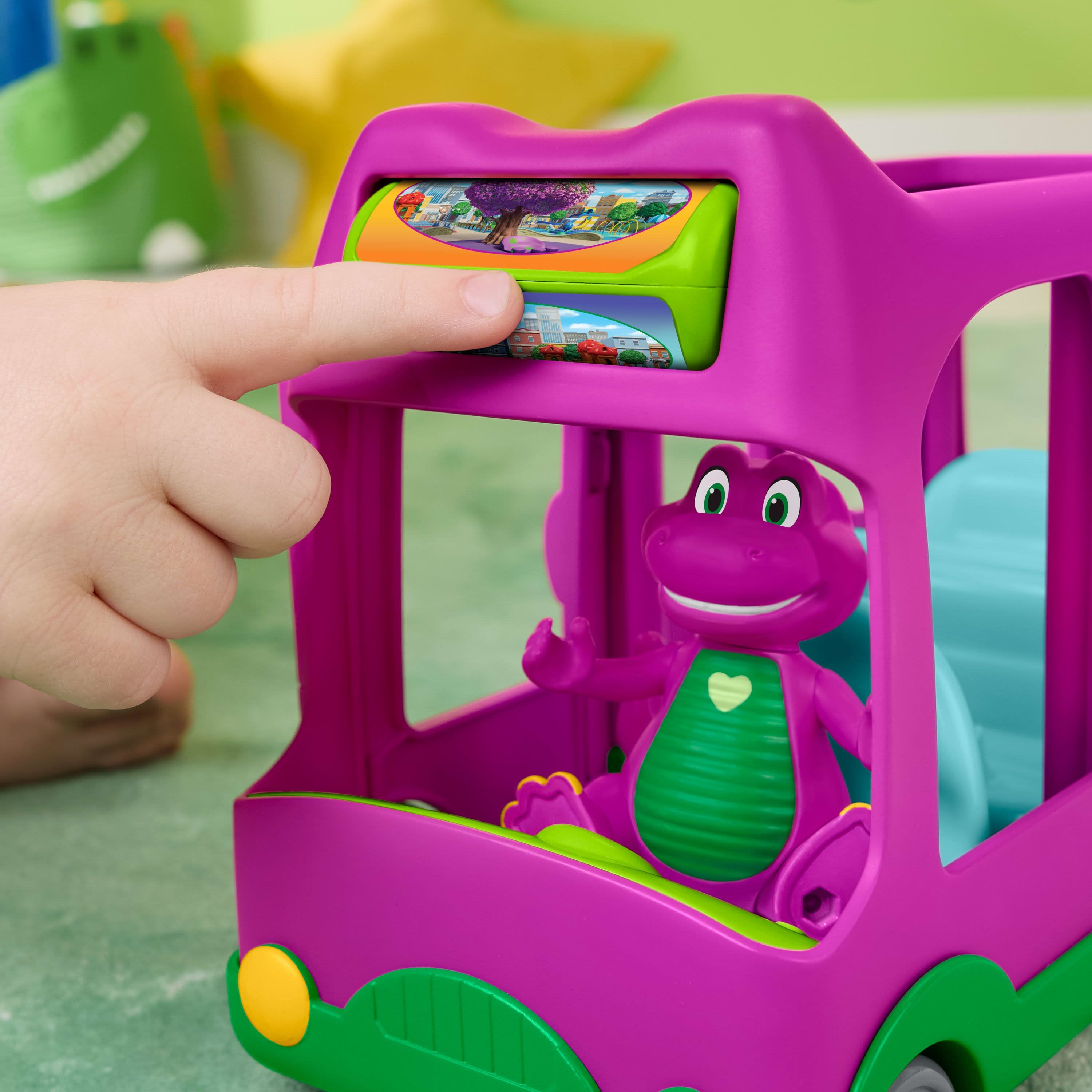Fisher-Price Barney's World Adventure Bus