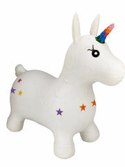 Happy Hopperz White Unicorn Large